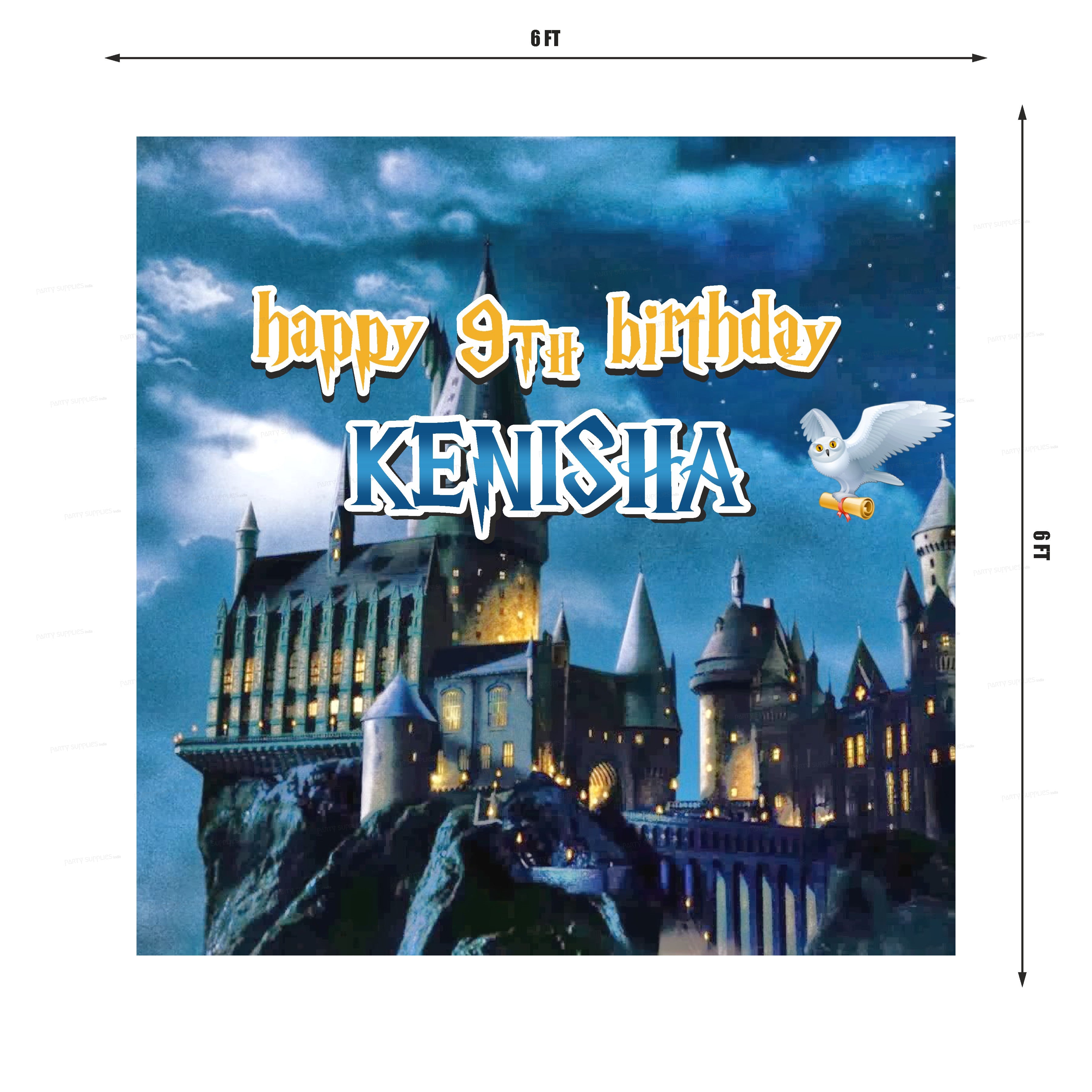 Harry Potter Theme Square Backdrop