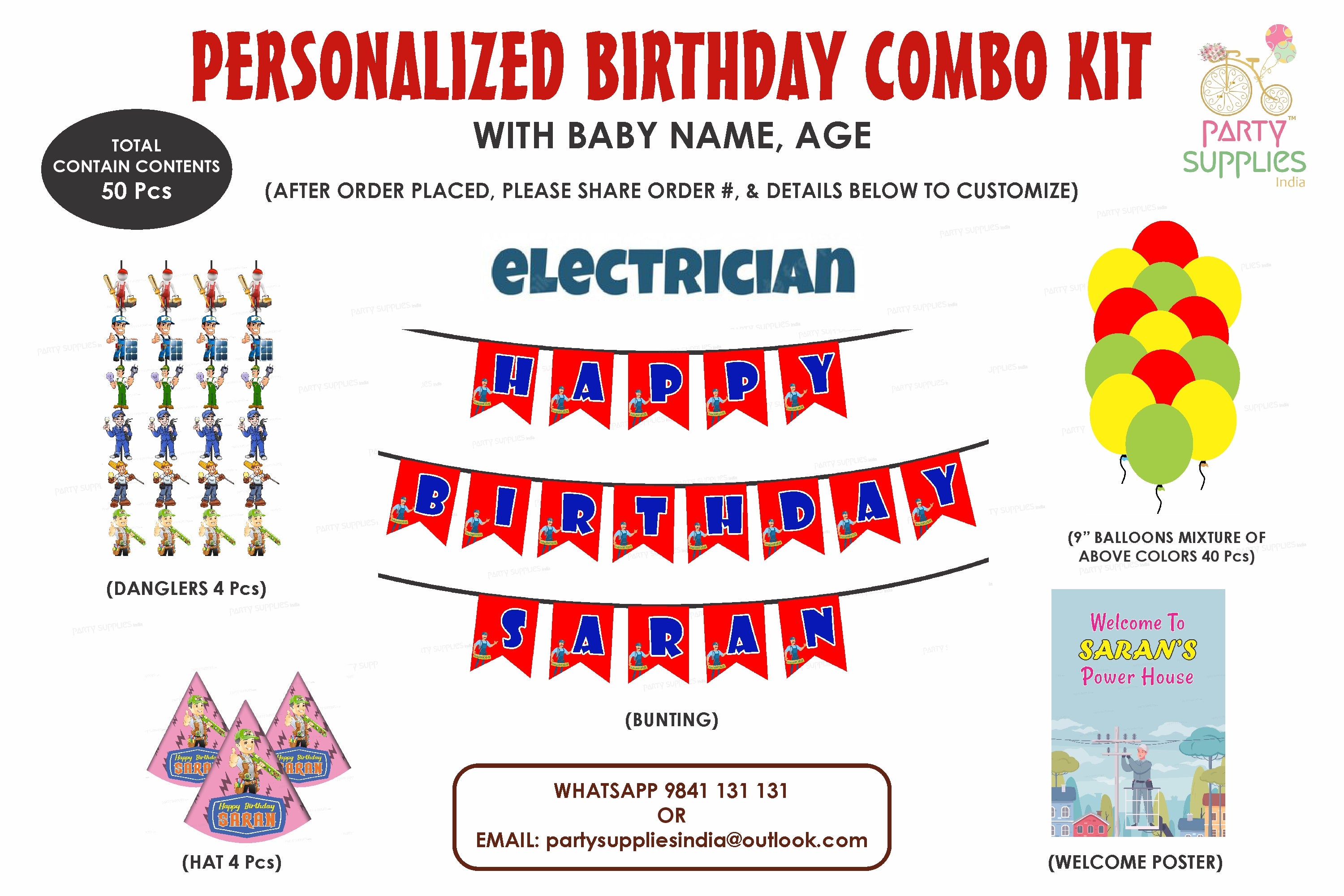 Electrician Theme Heritage Combo Kit