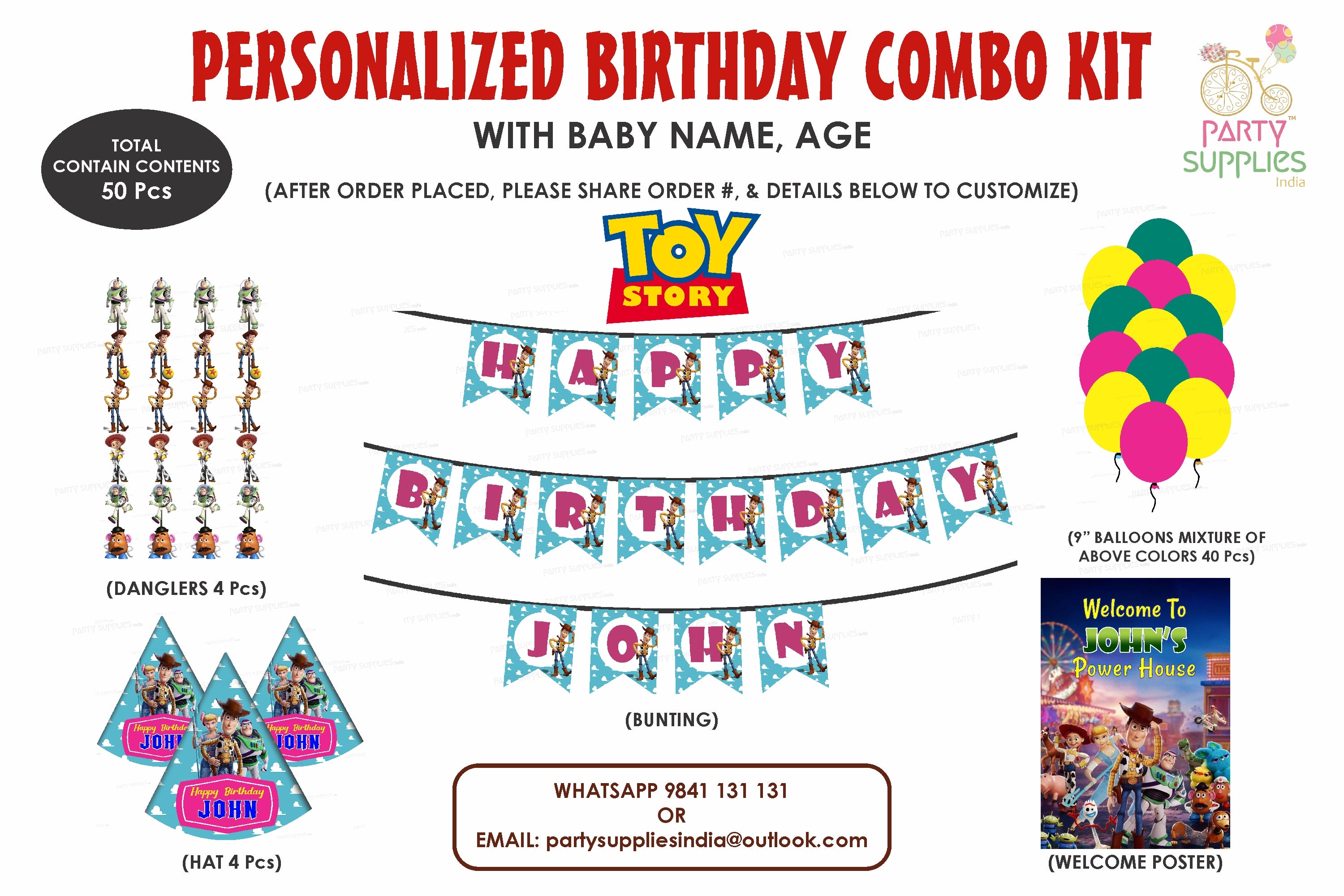 Toy Story Theme Heritage Combo Kit