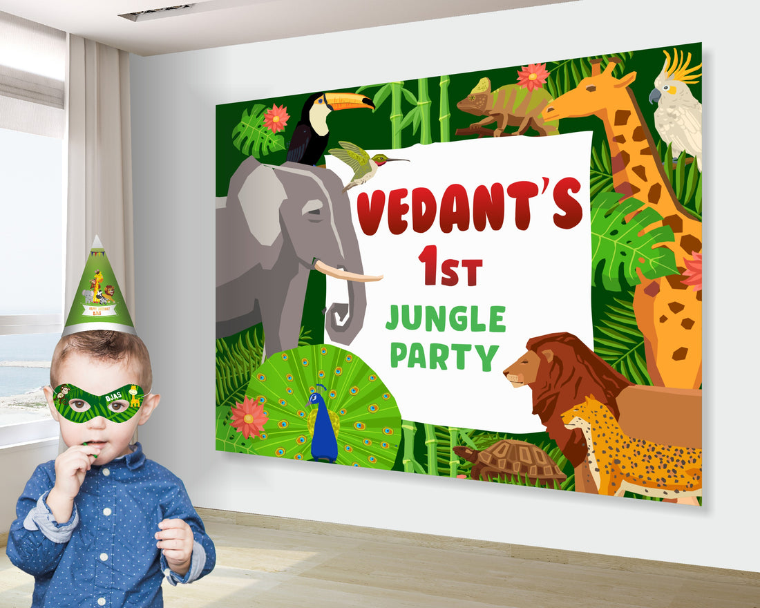 Jungle Theme Backdrop