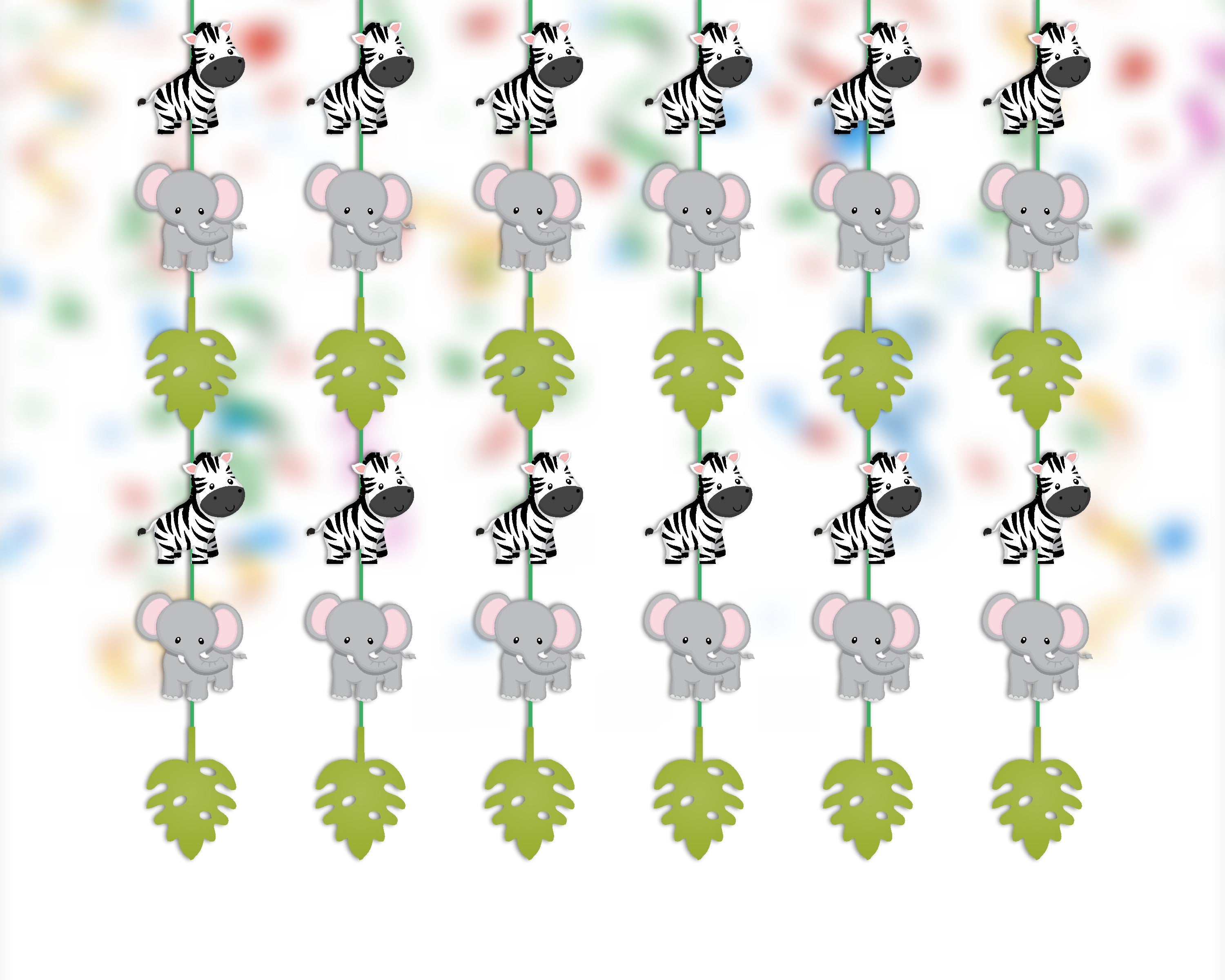 Jungle Theme Dangler