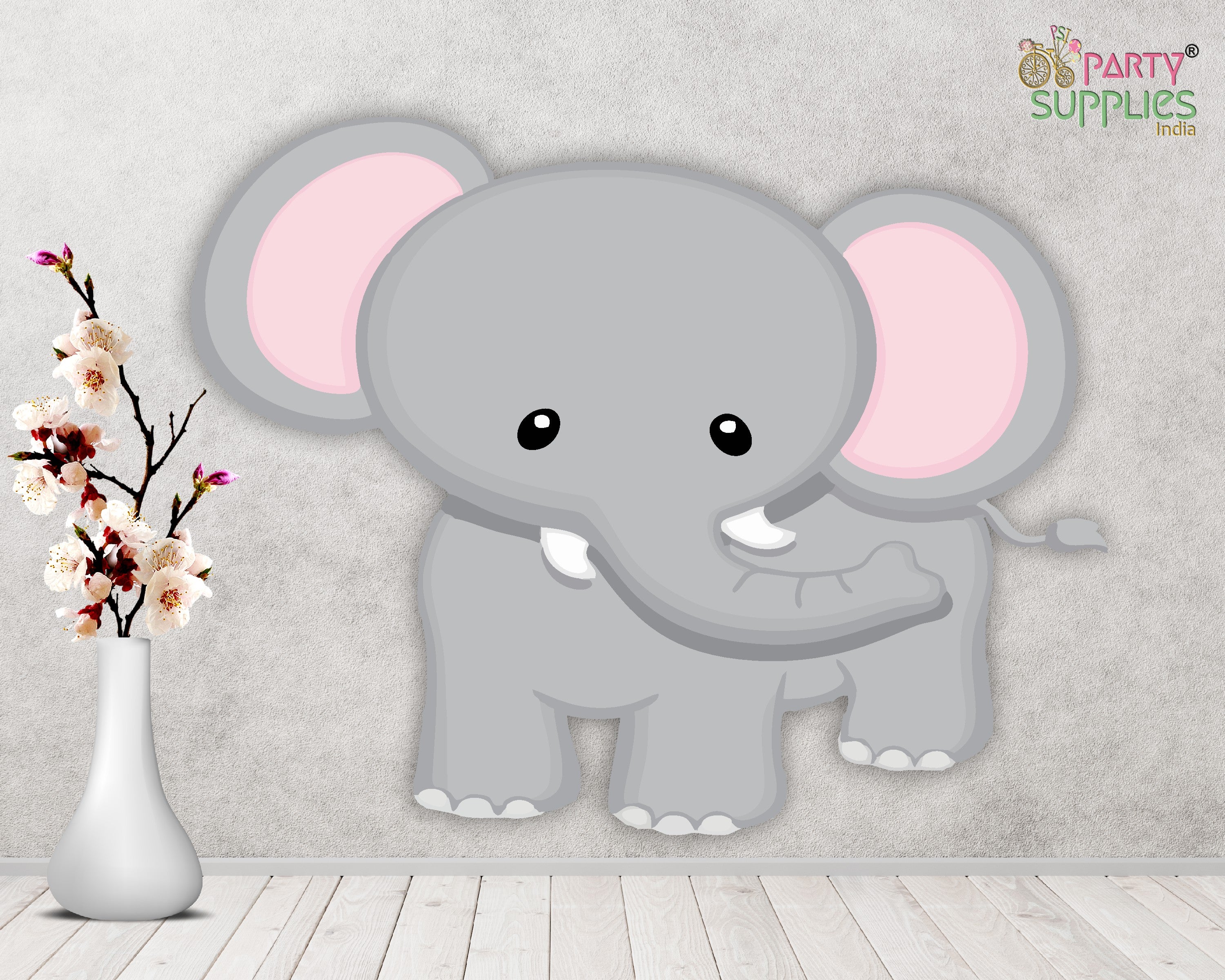 Jungle Theme Elephant Cutout