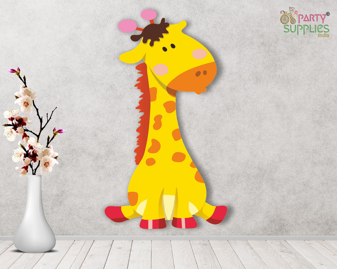 Jungle Theme Giraffe Cutout
