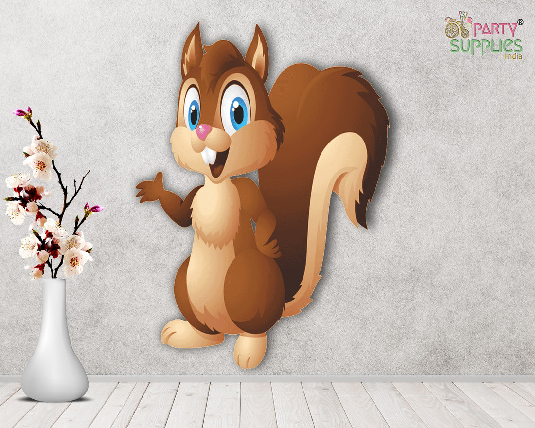 Jungle Theme Squirrels Cutout
