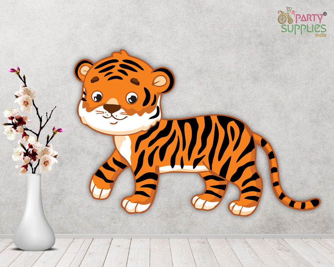 Jungle Theme Tiger Cutout