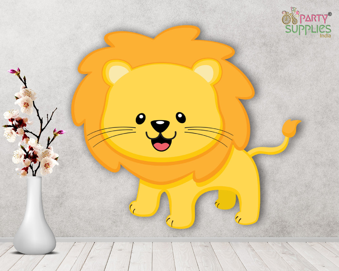 Jungle Theme Yellow Cutout