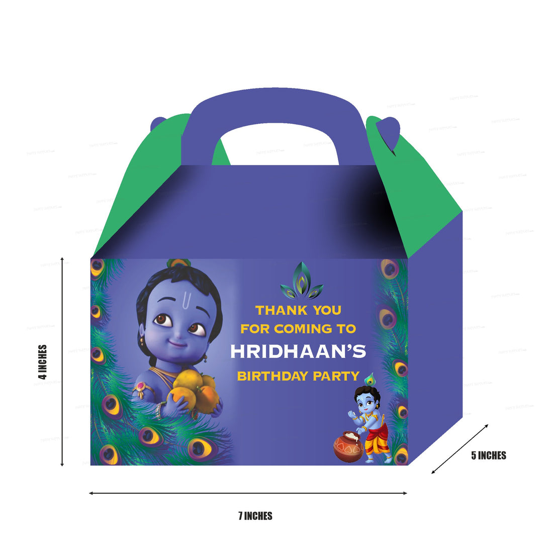 Little Krishna theme Goodie Return Gift Boxes