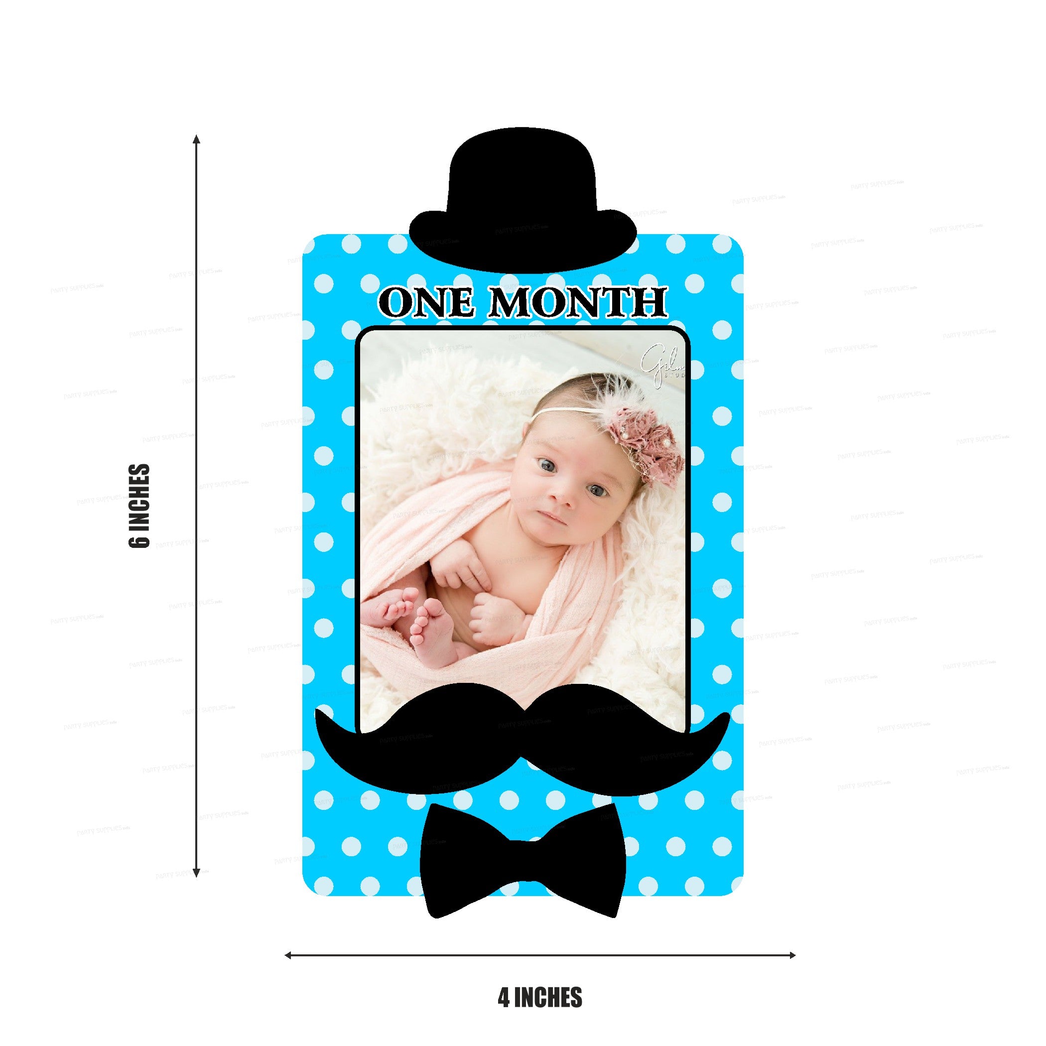 Little Man Theme 12 Months Photo Banner