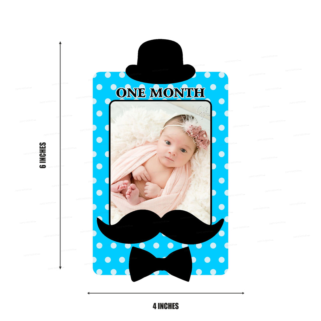 Little Man Theme 12 Months Photo Banner