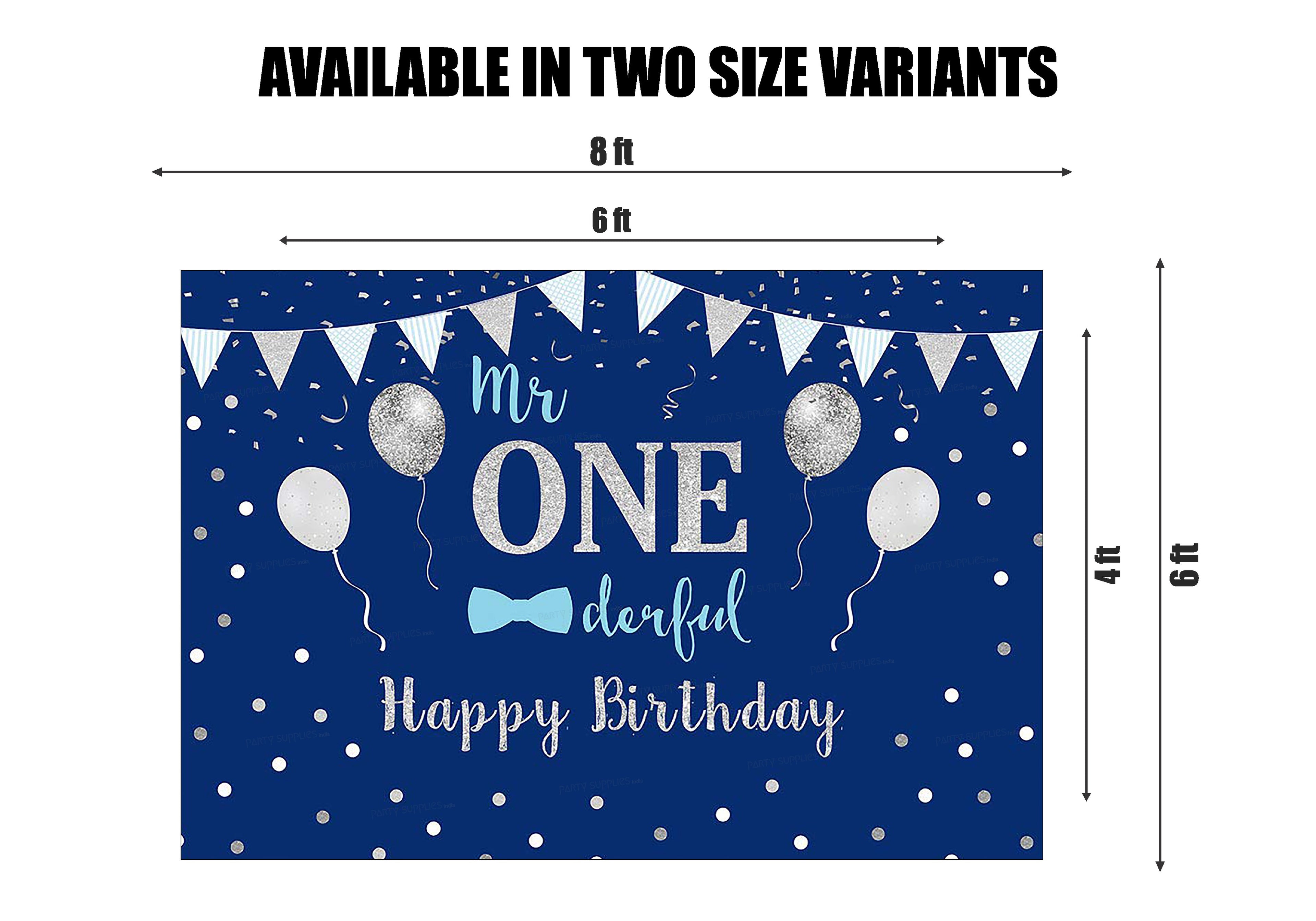 Little Man Theme Backdrop