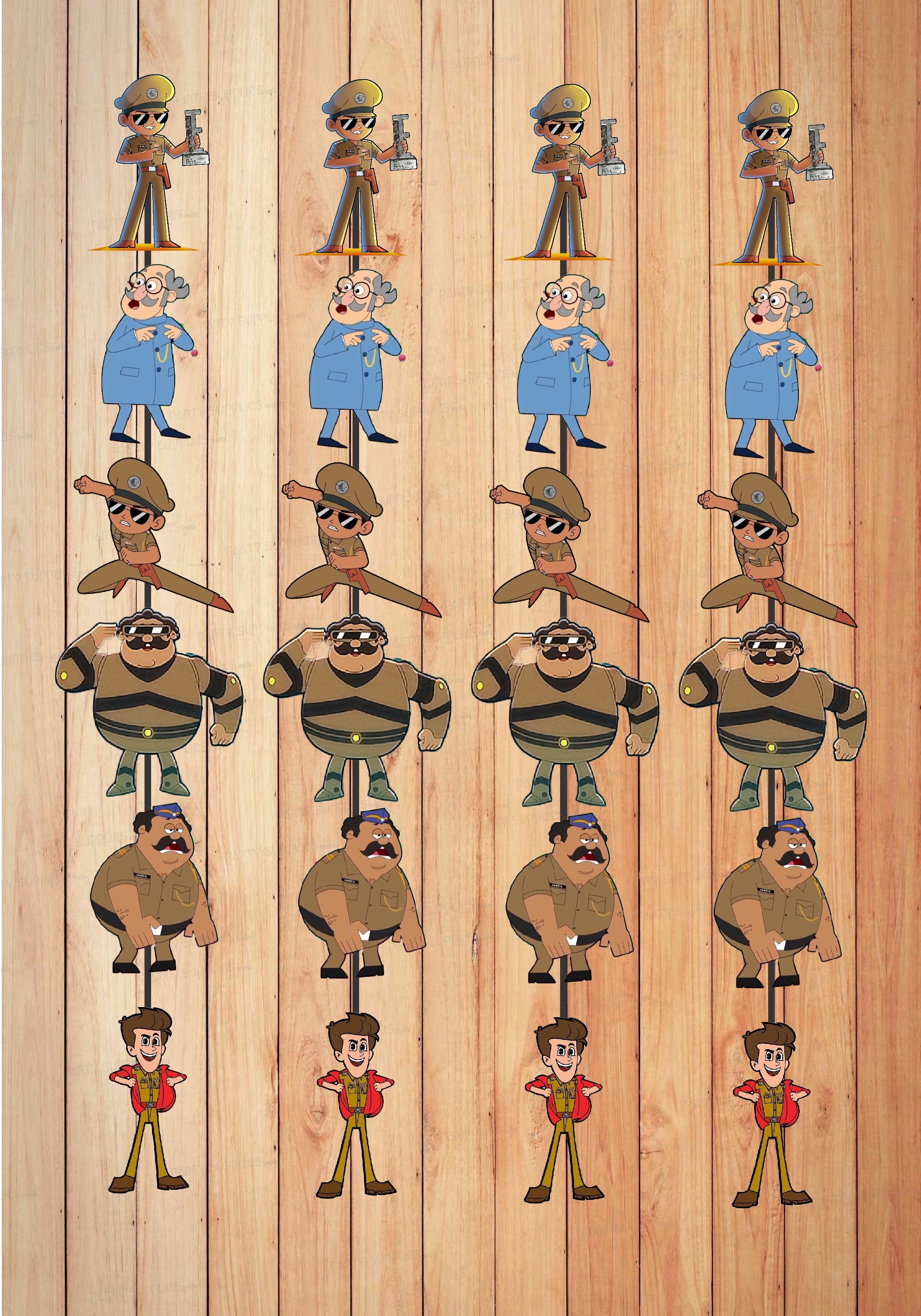 Little Singham Theme Dangler