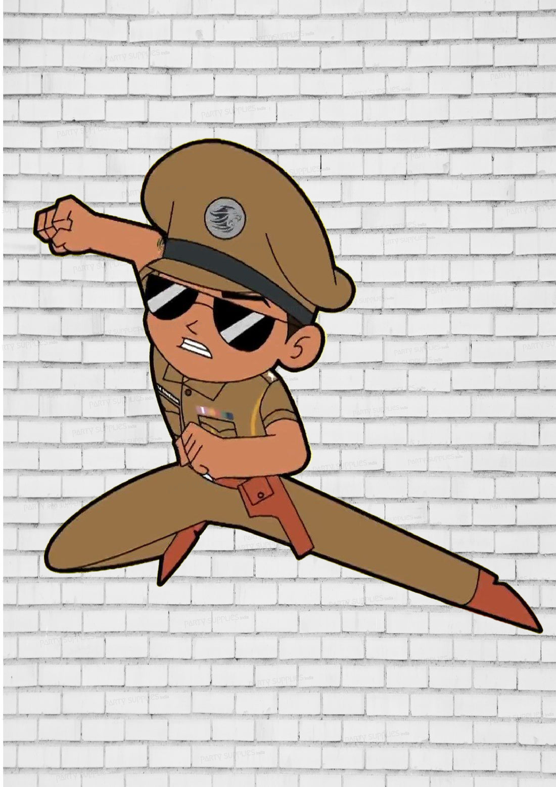 Little Singham Theme Cutout LSG-02