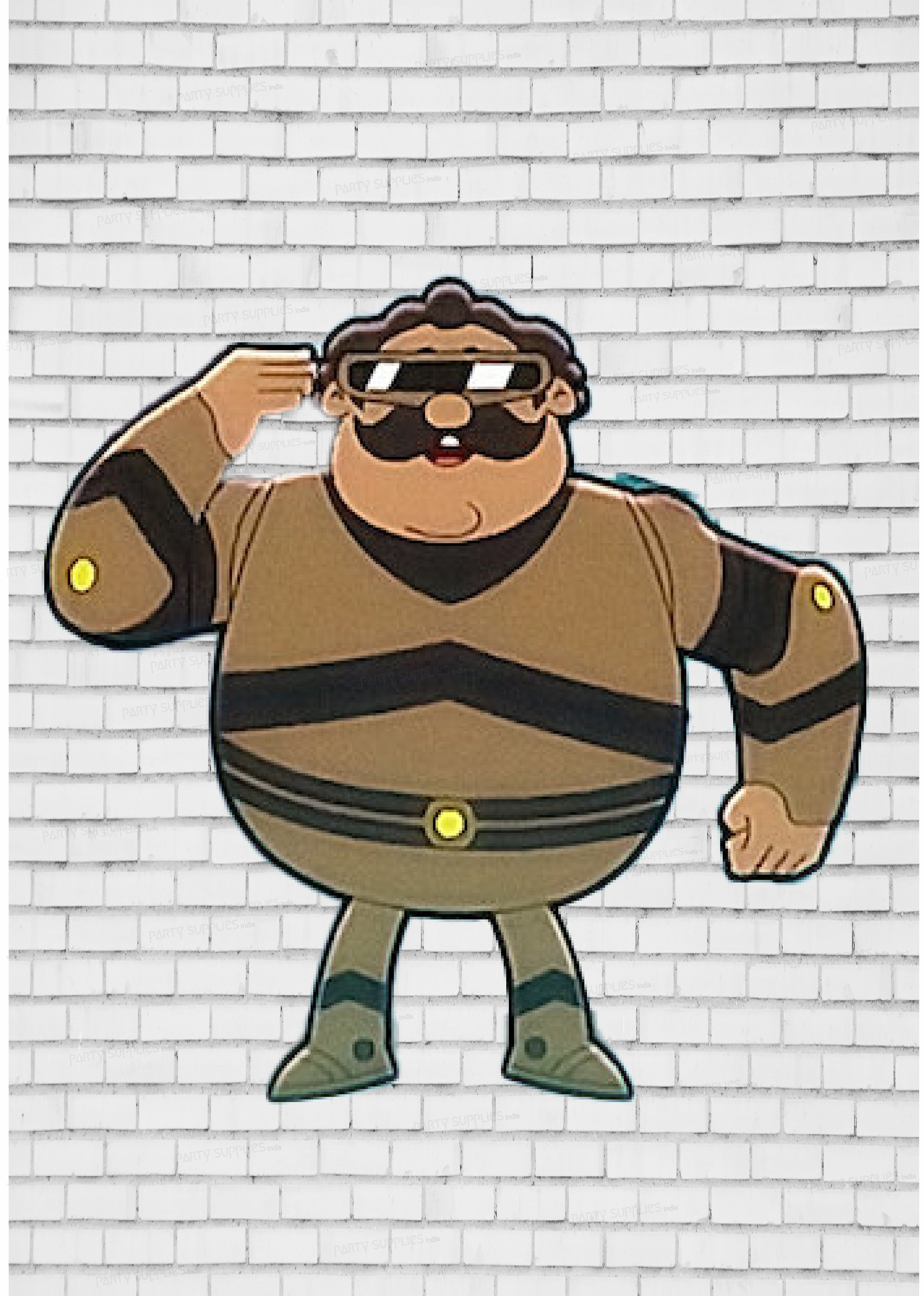 Little Singham Theme Cutout LSG-08