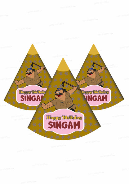PSI Little Singham  Personalized Theme Hat