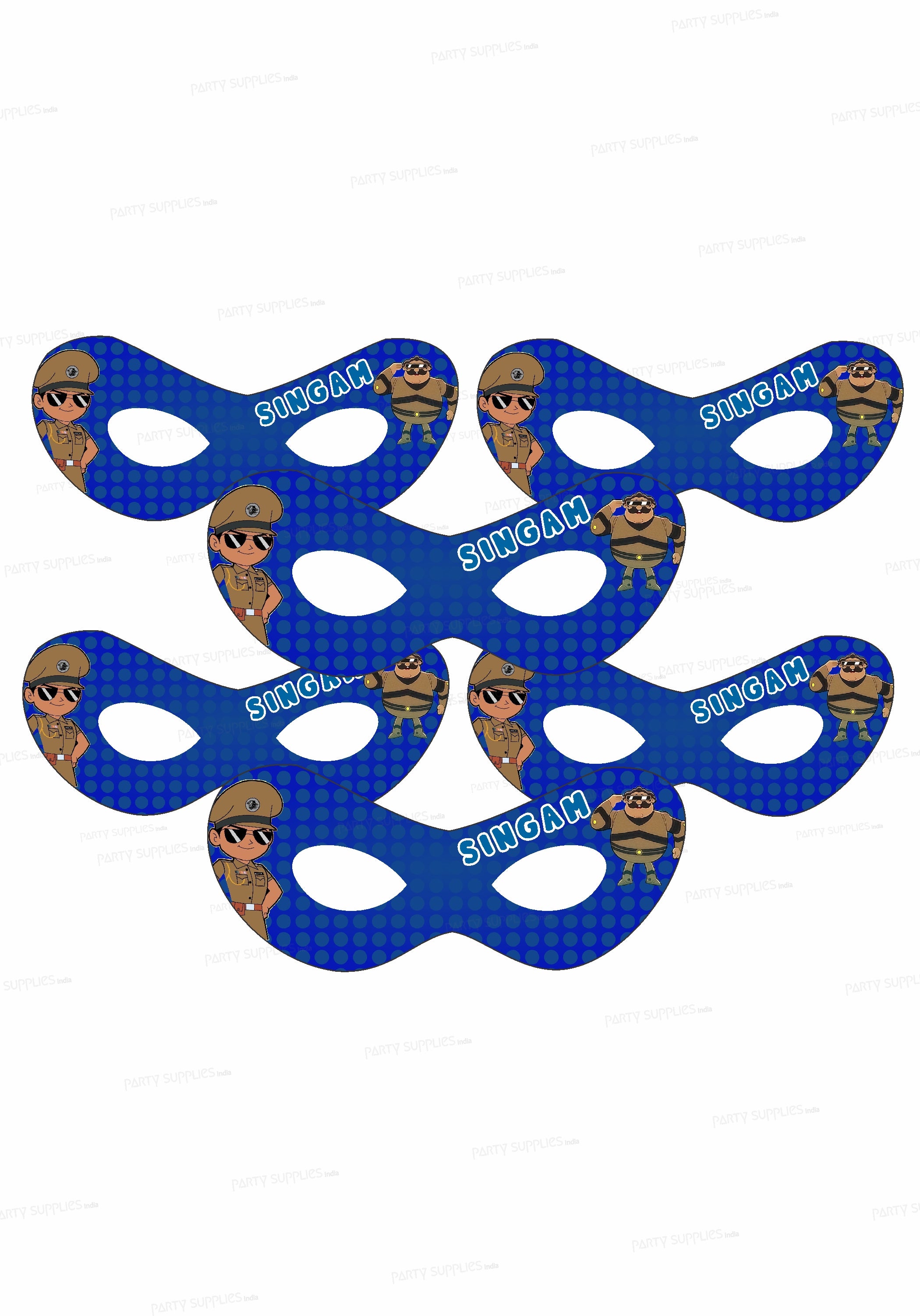Little Singham Theme Eye Mask