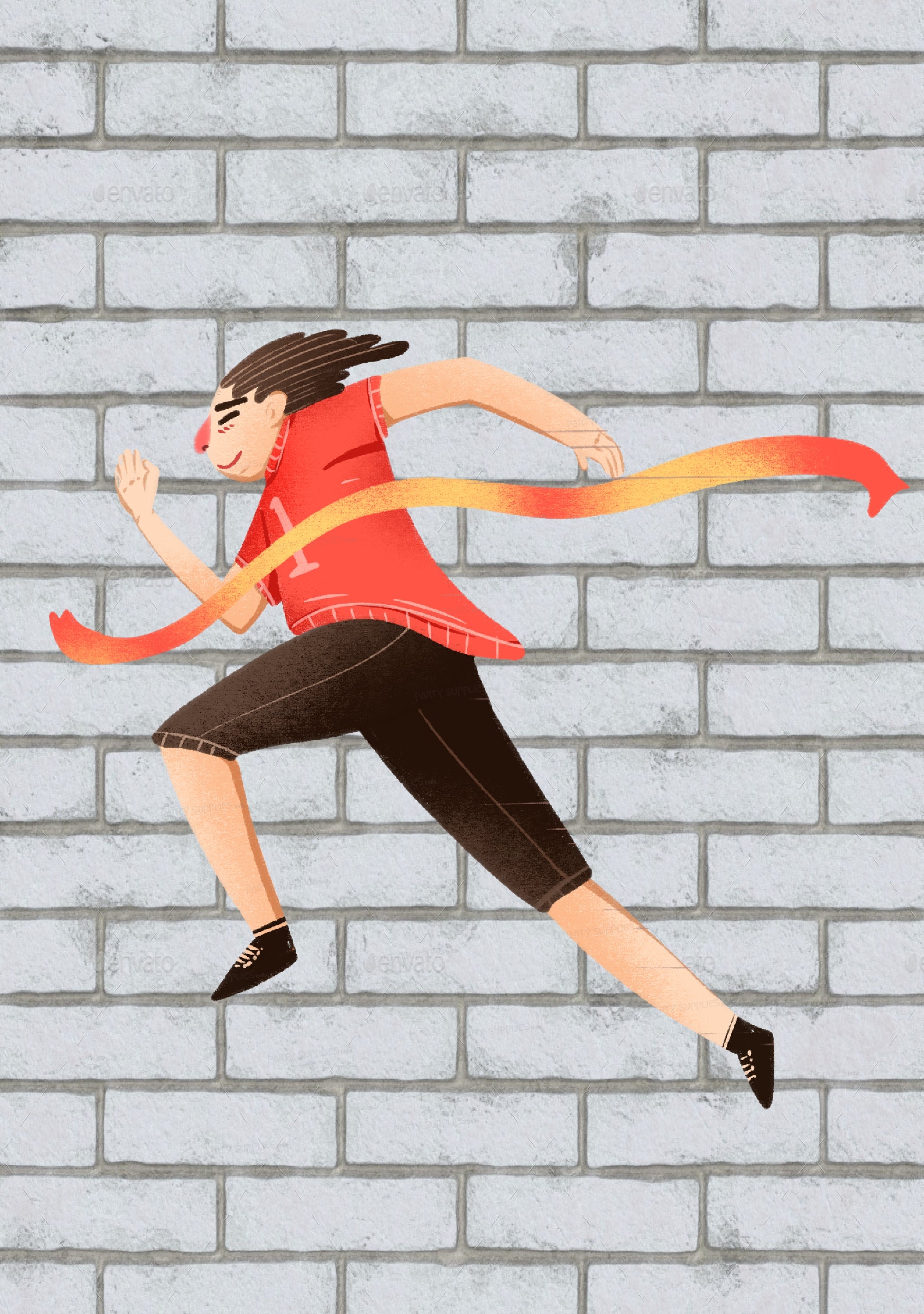 Marathon Theme Cutout MRT-04