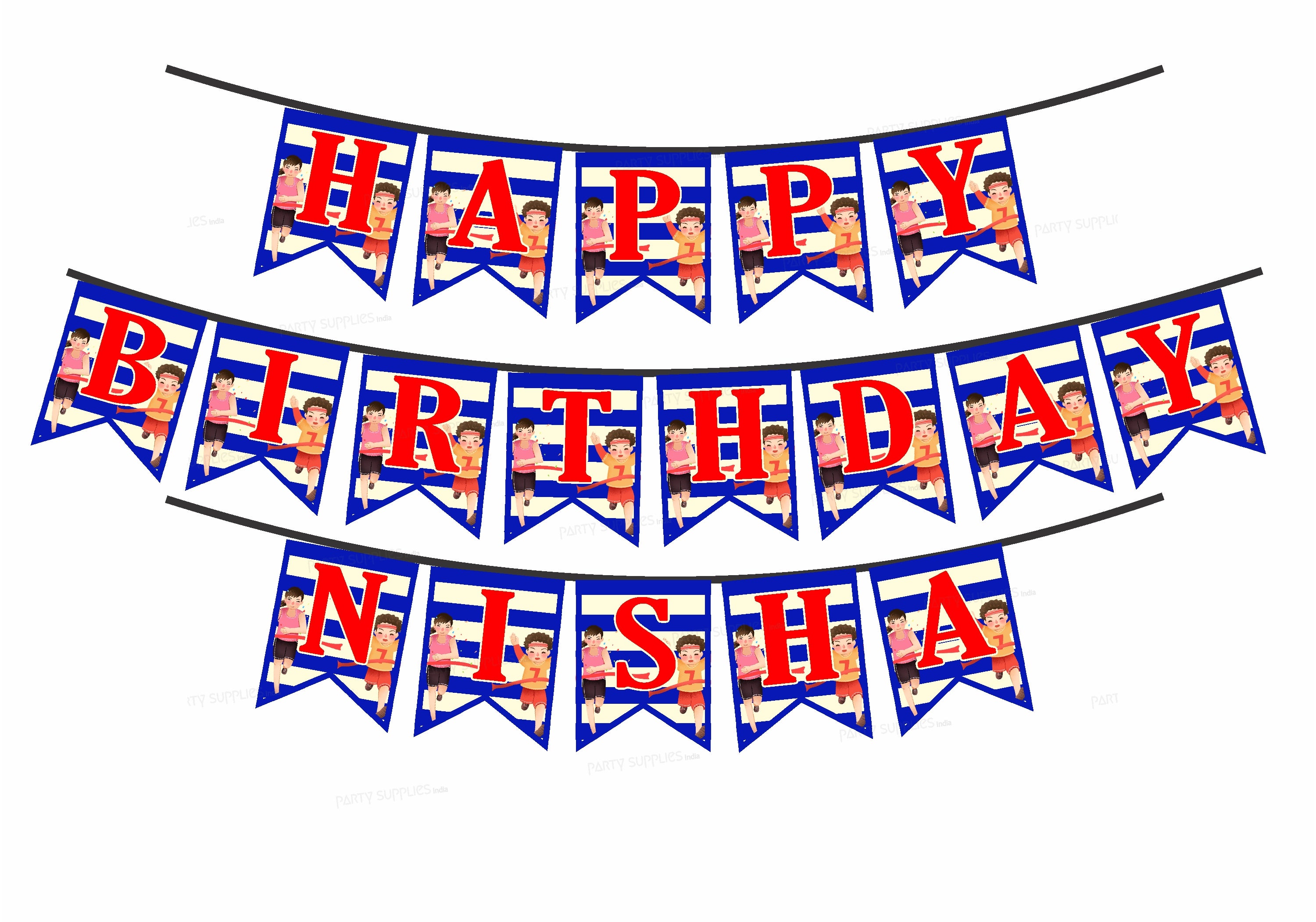 Marathon Theme Personalized Hanging