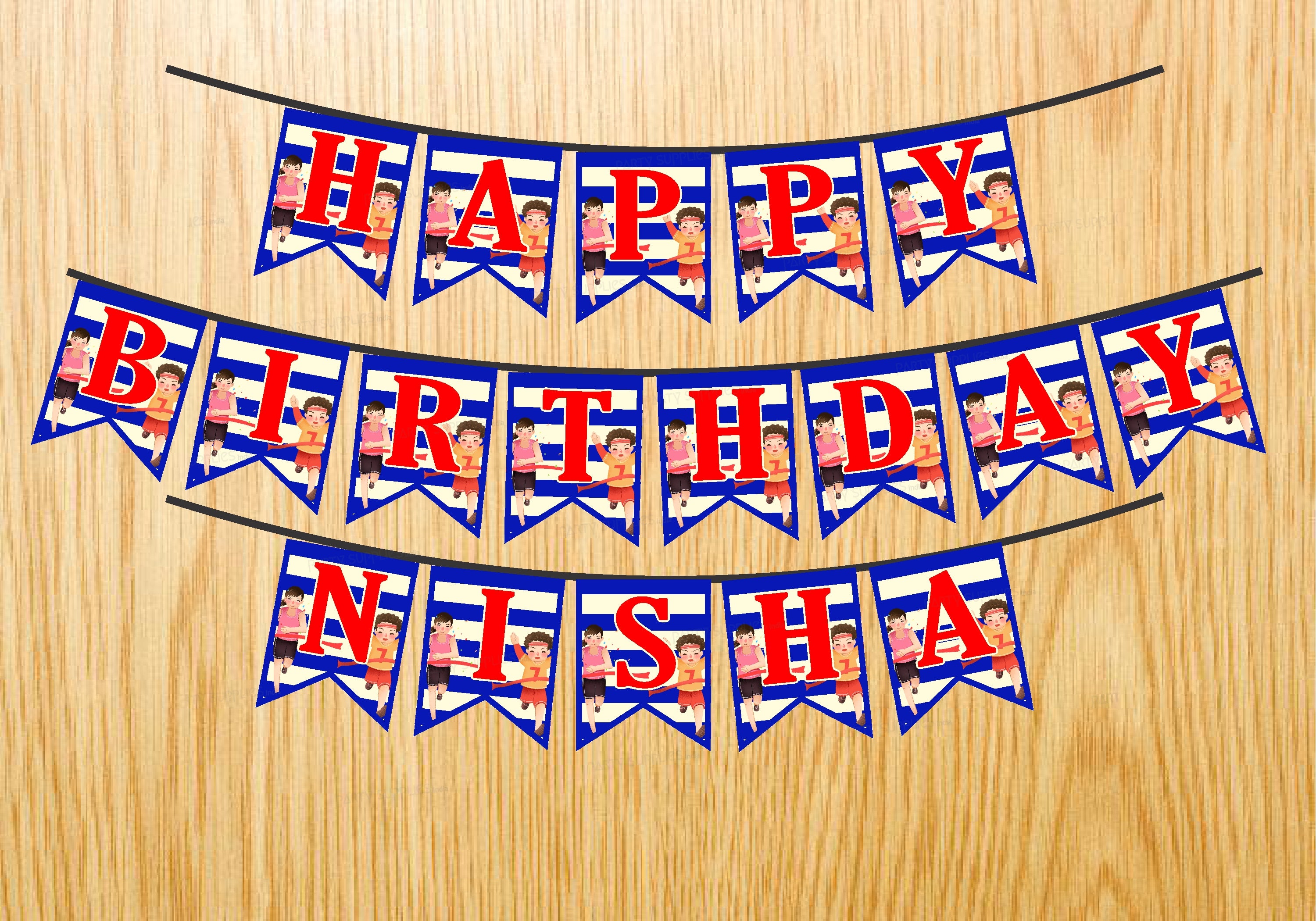 Marathon Theme Personalized Hanging