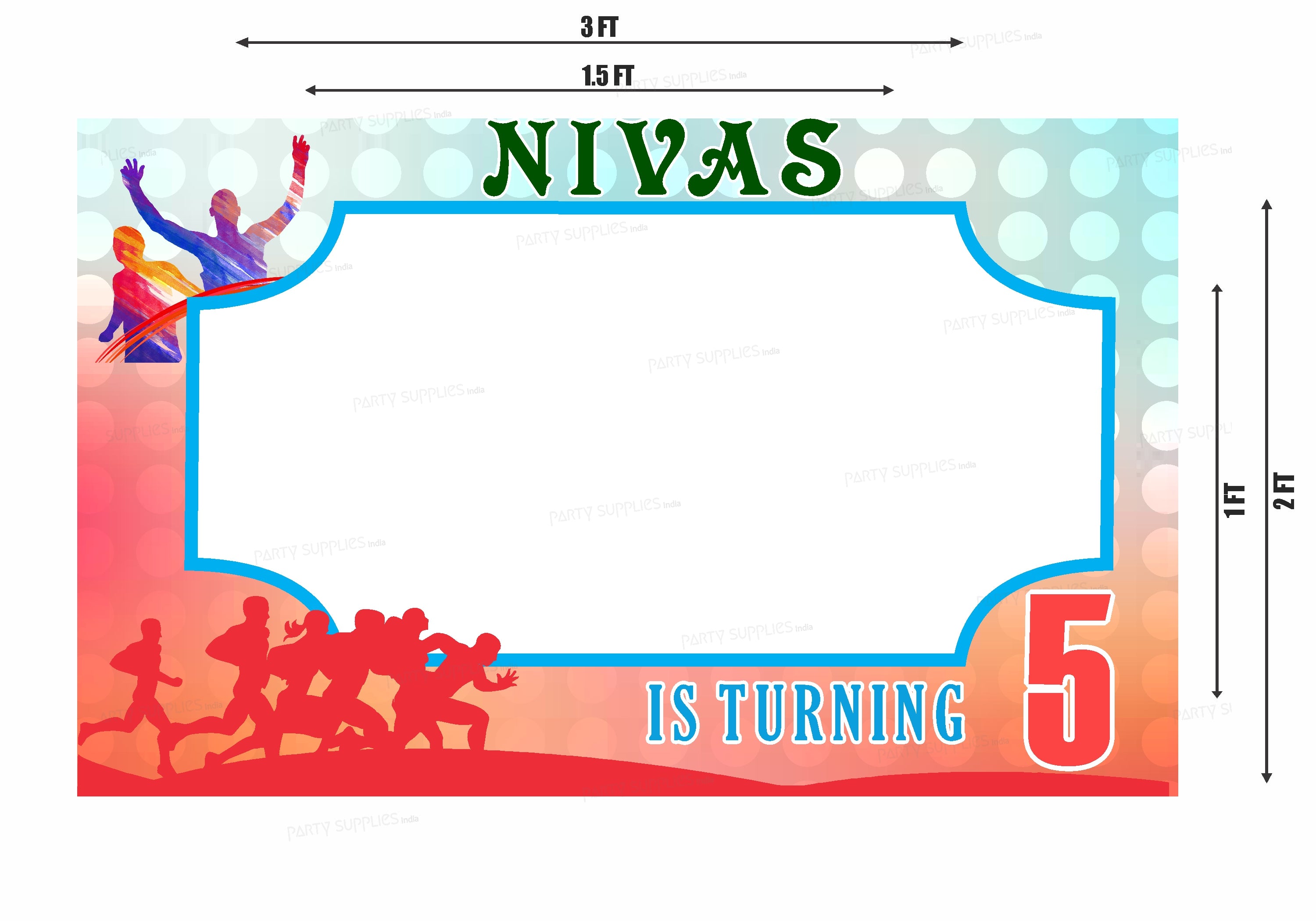 Marathon Theme Customized PhotoBooth