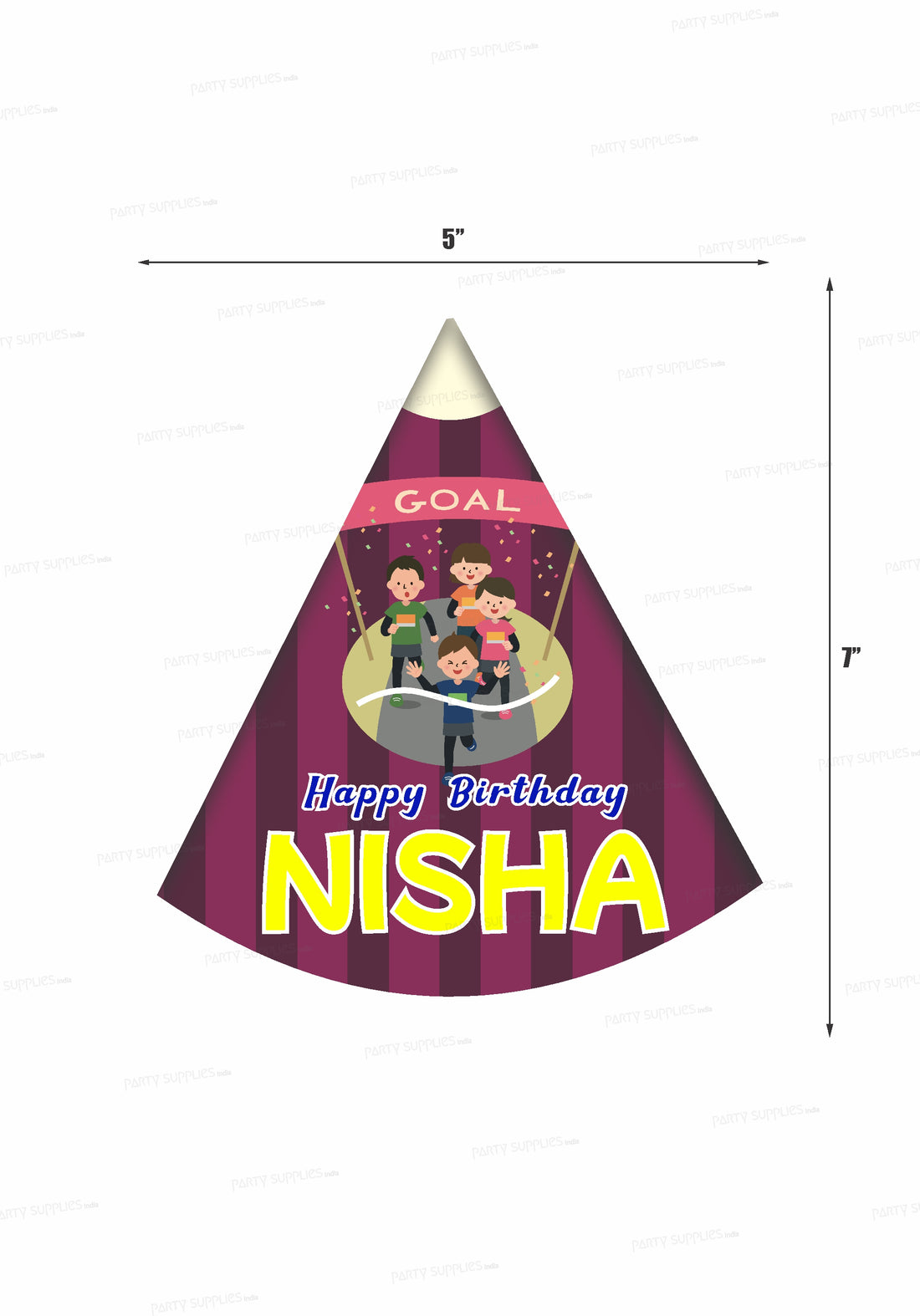 Marathon Theme Customized Hat