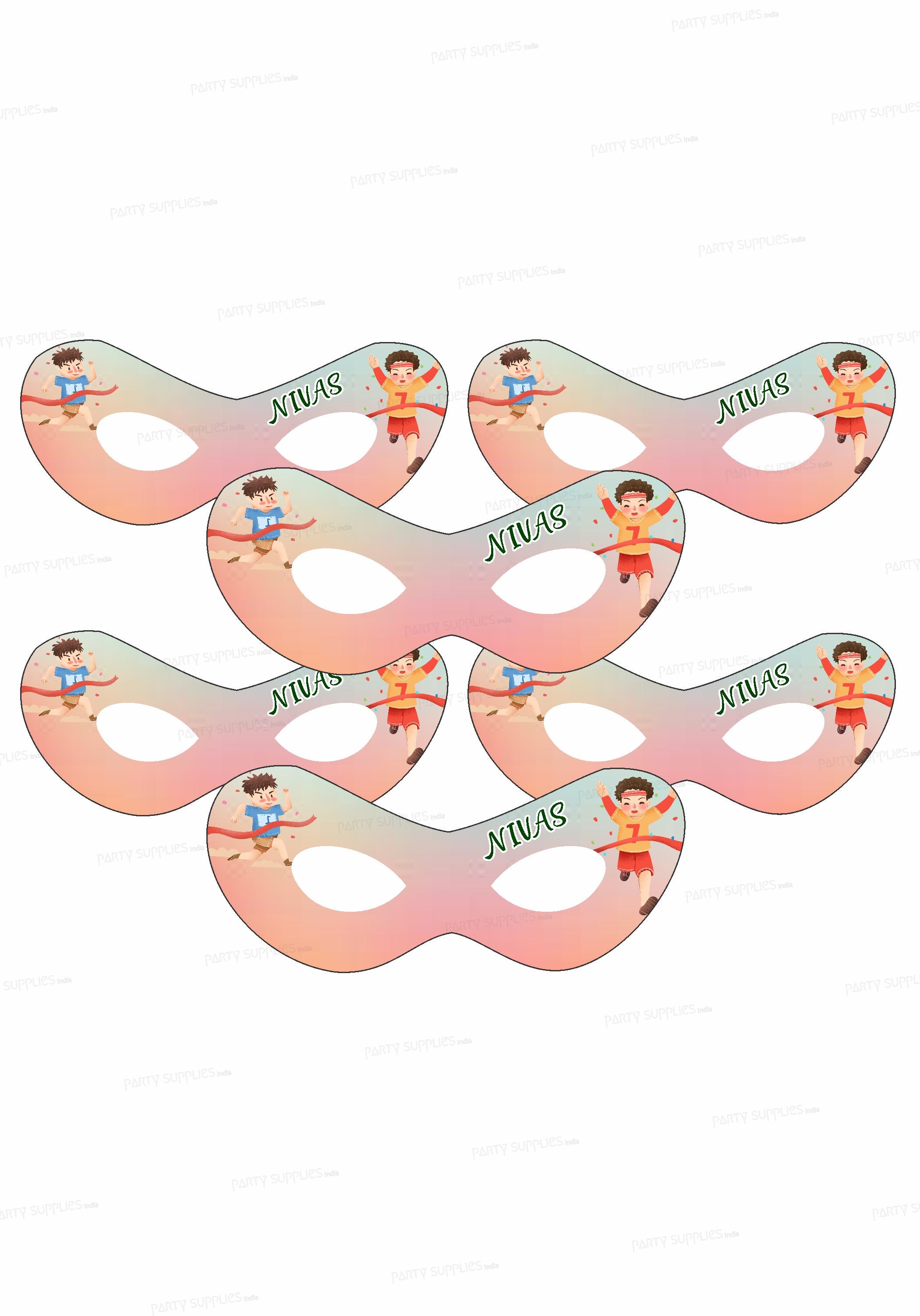 Marathon Theme Eye Mask
