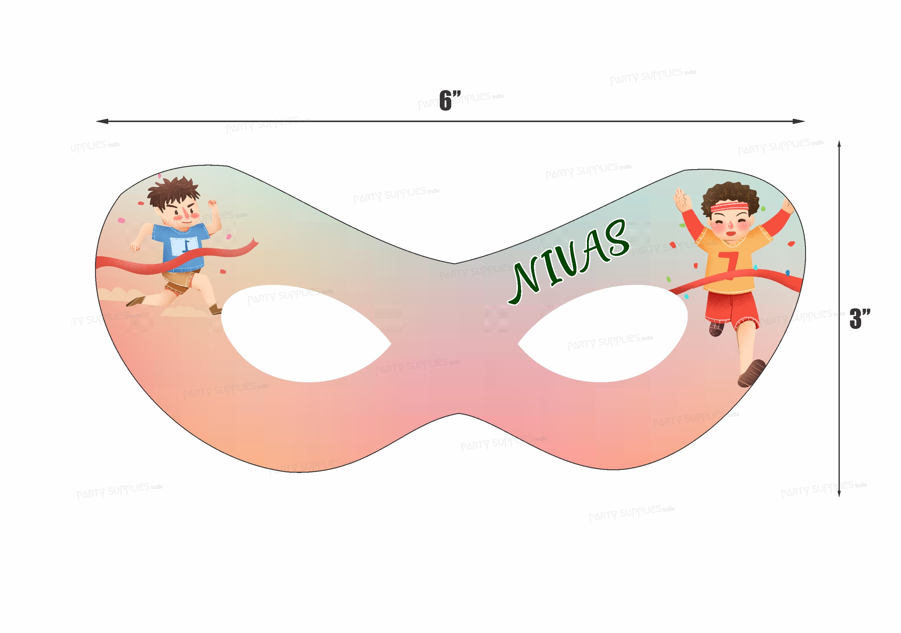 Marathon Theme Eye Mask