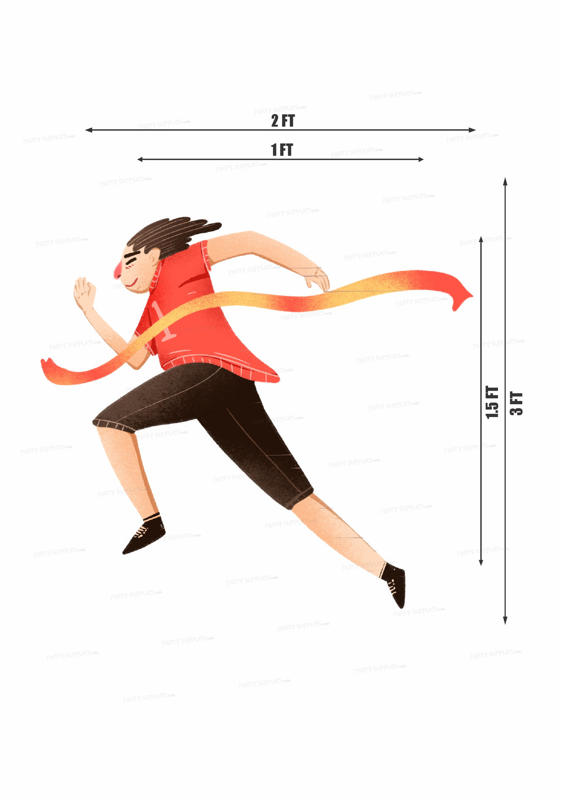 Marathon Theme Cutout MRT-04