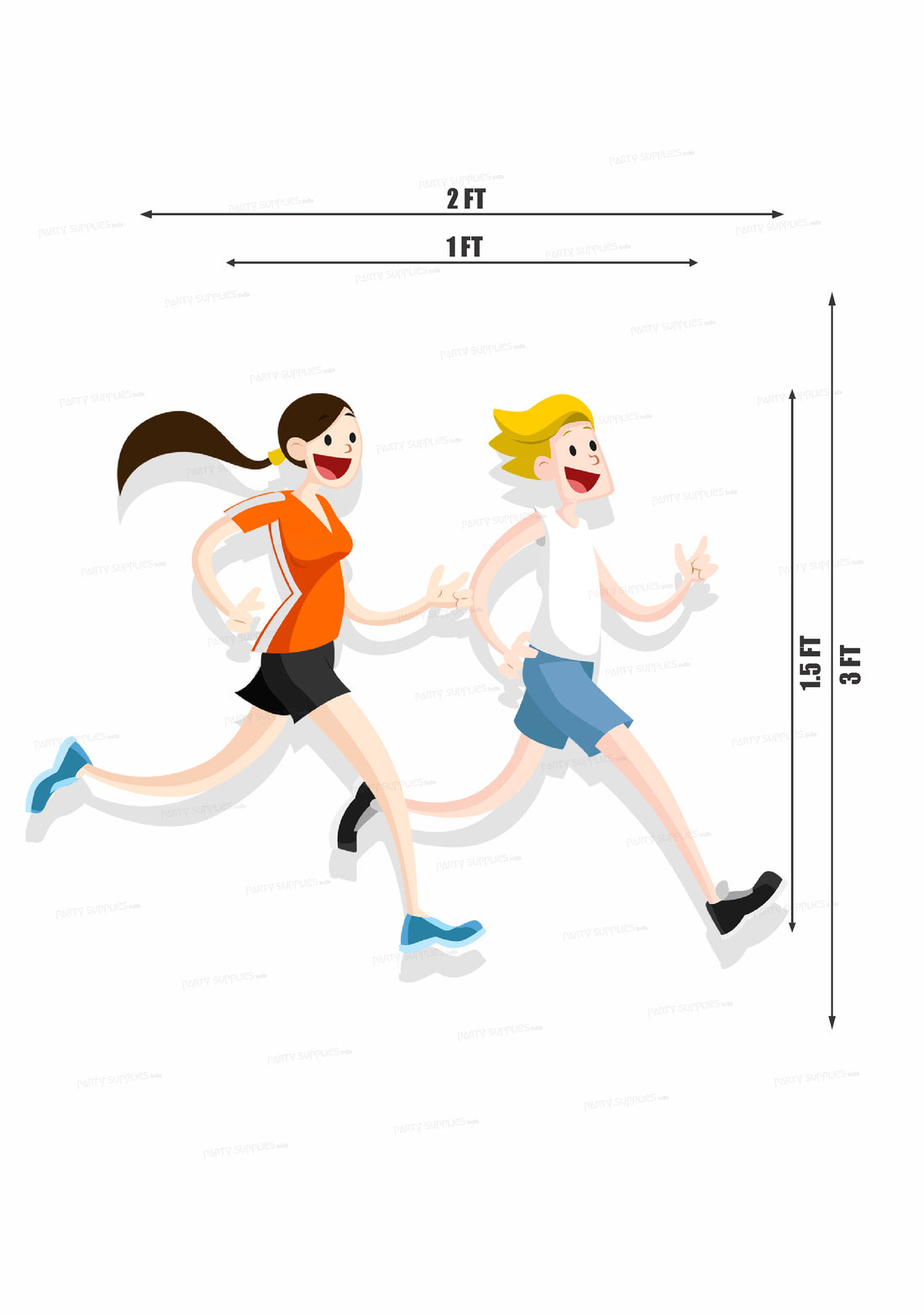 Marathon Theme Cutout MRT-09