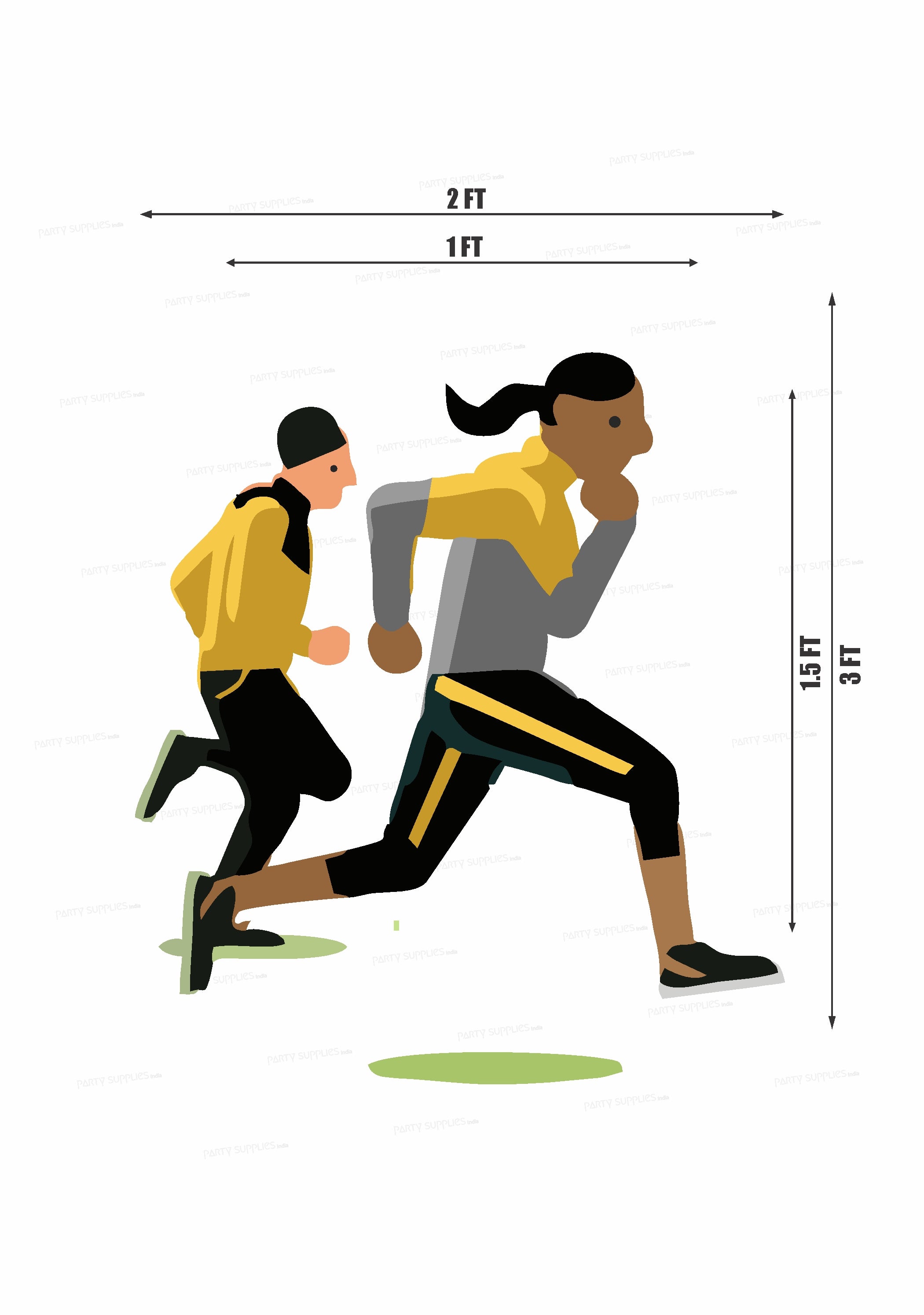 Marathon Theme Cutout MRT-12