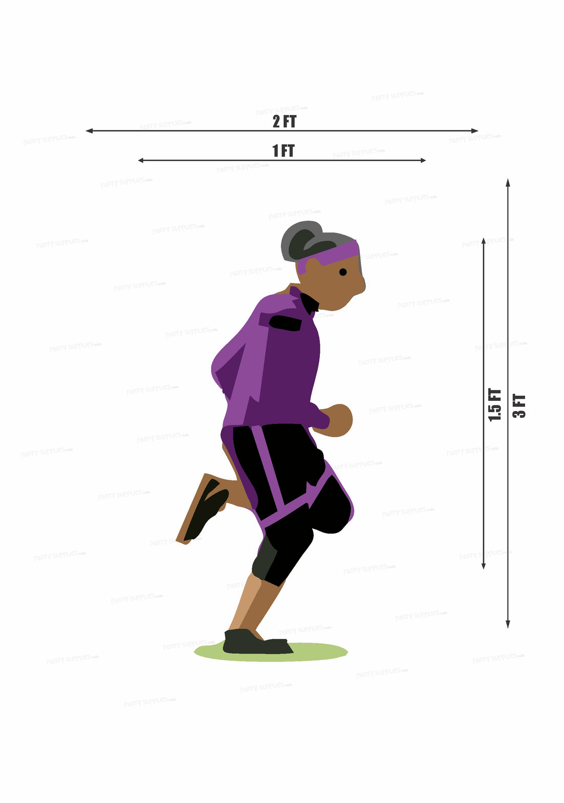 Marathon Theme Cutout MRT-14