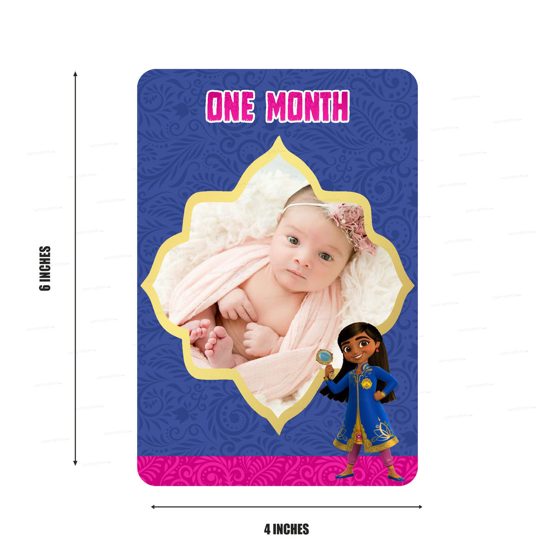 Mira the Royal Detective Theme 12 Months Photo Banner