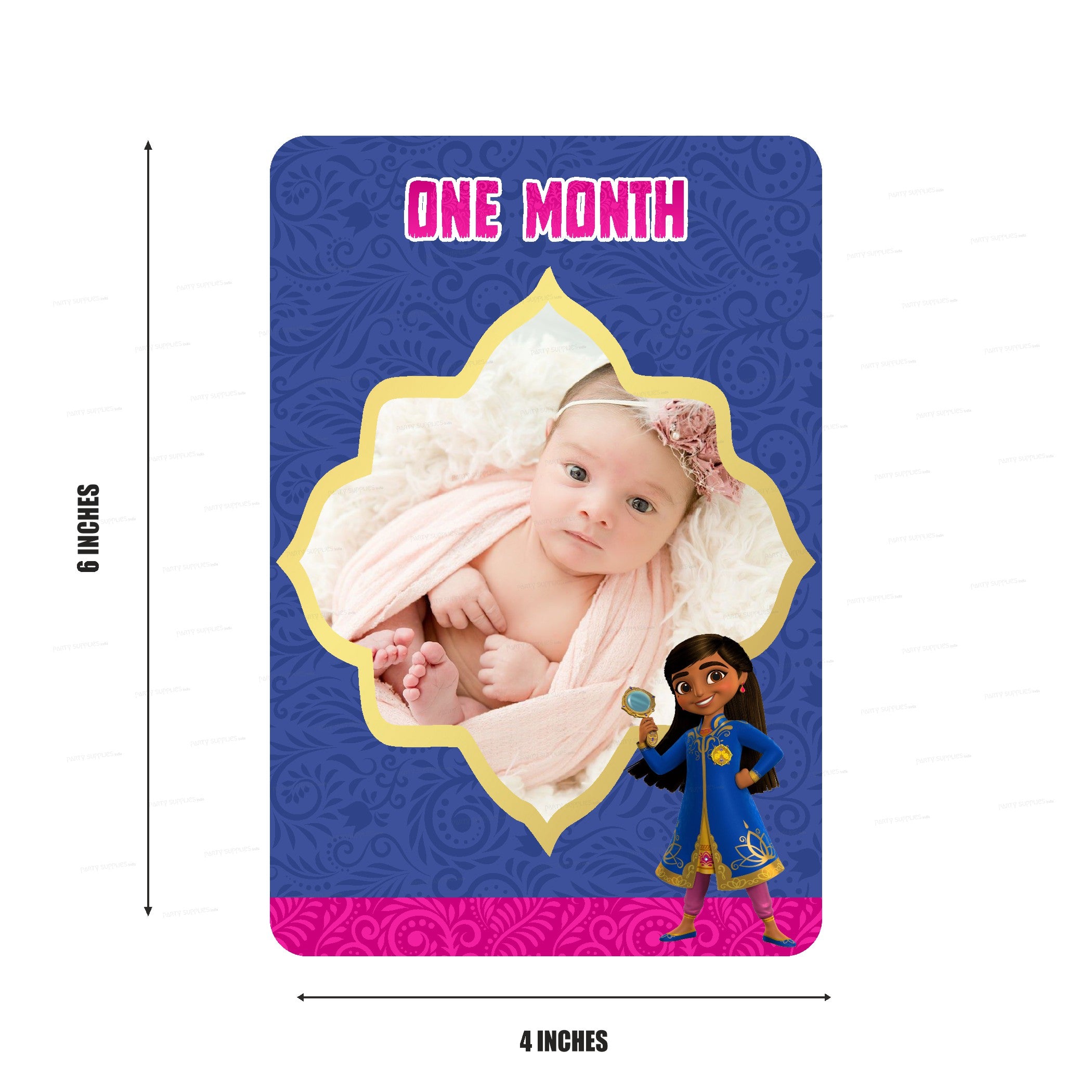 Mira the Royal Detective Theme 12 Months Photo Banner