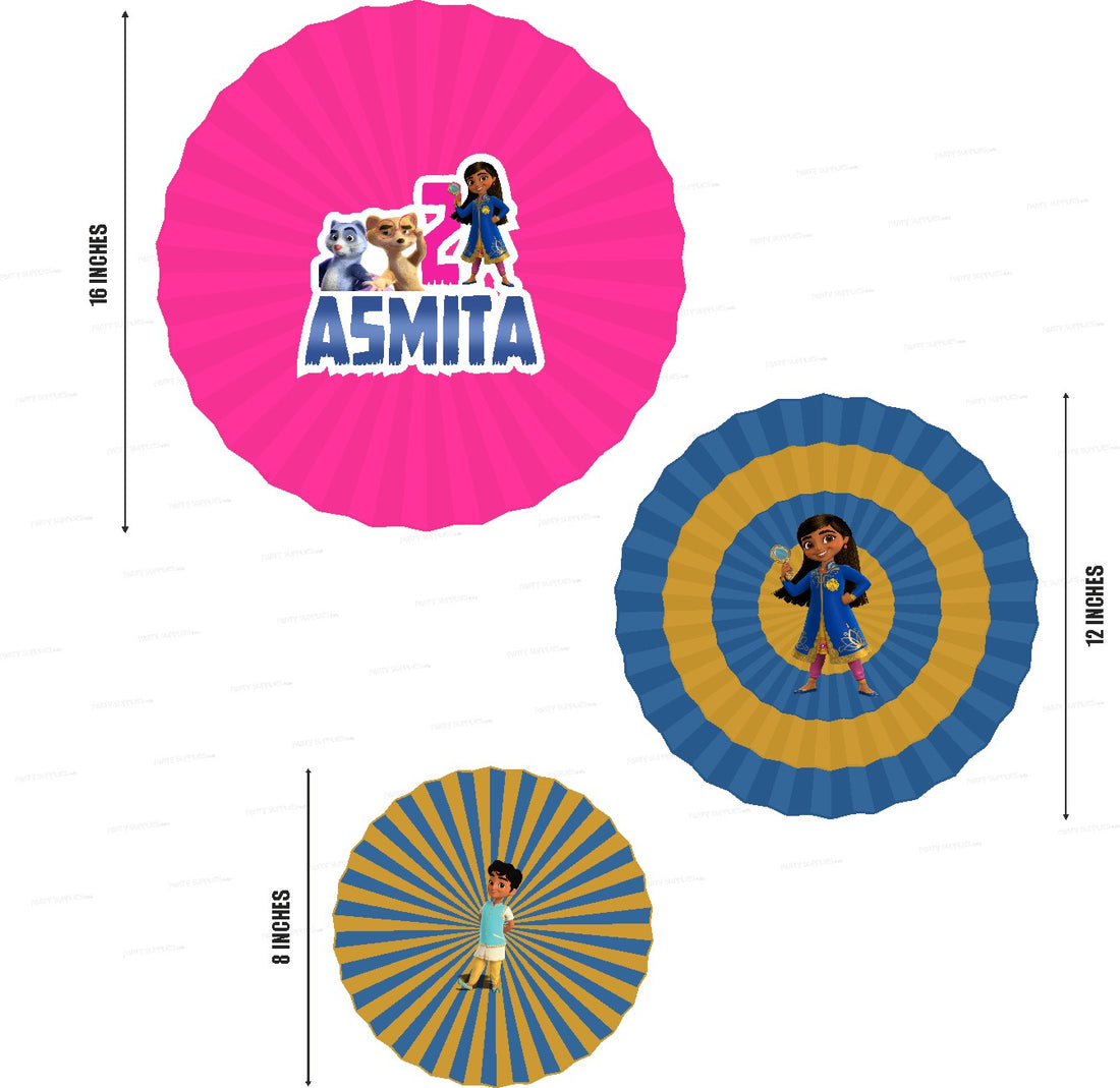 Mira Royal Detective Theme Paper Fan