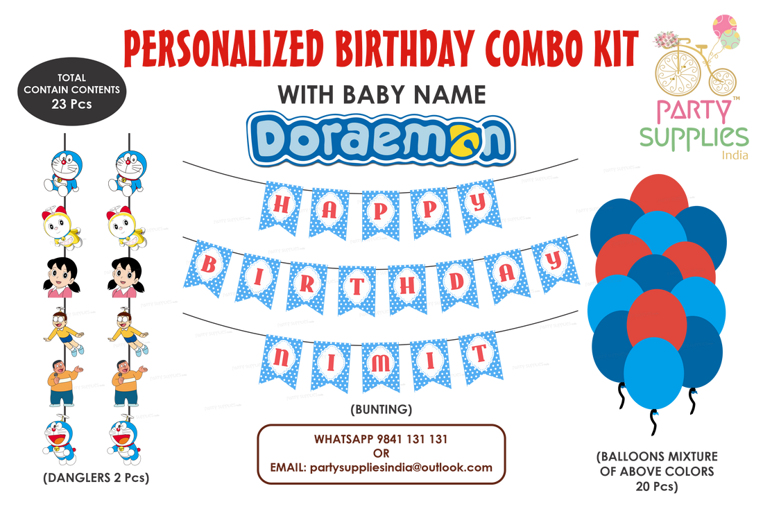 PSI Doraemon Theme Basic Combo Kit
