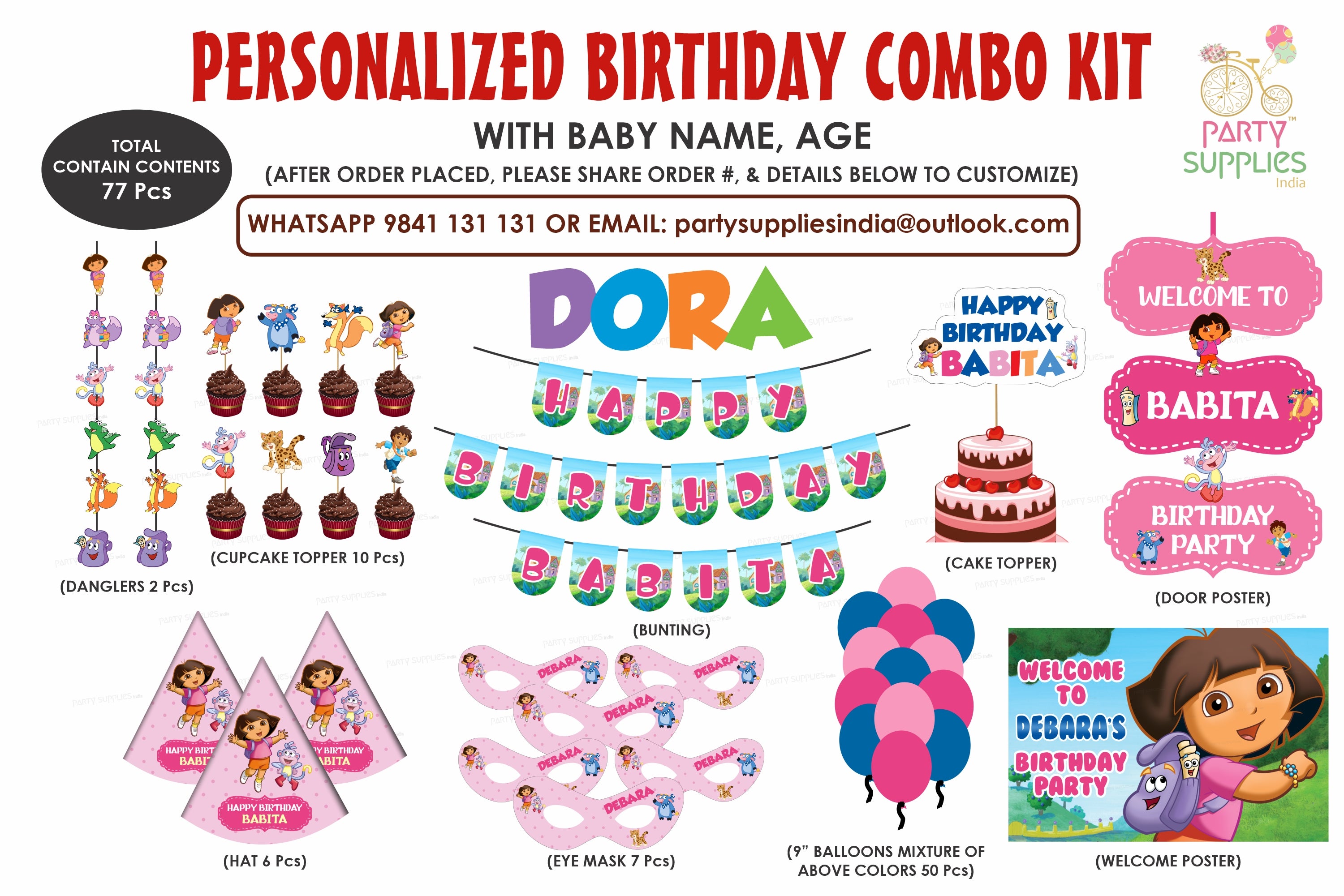 Dora The Explorer Theme Preferred Kit