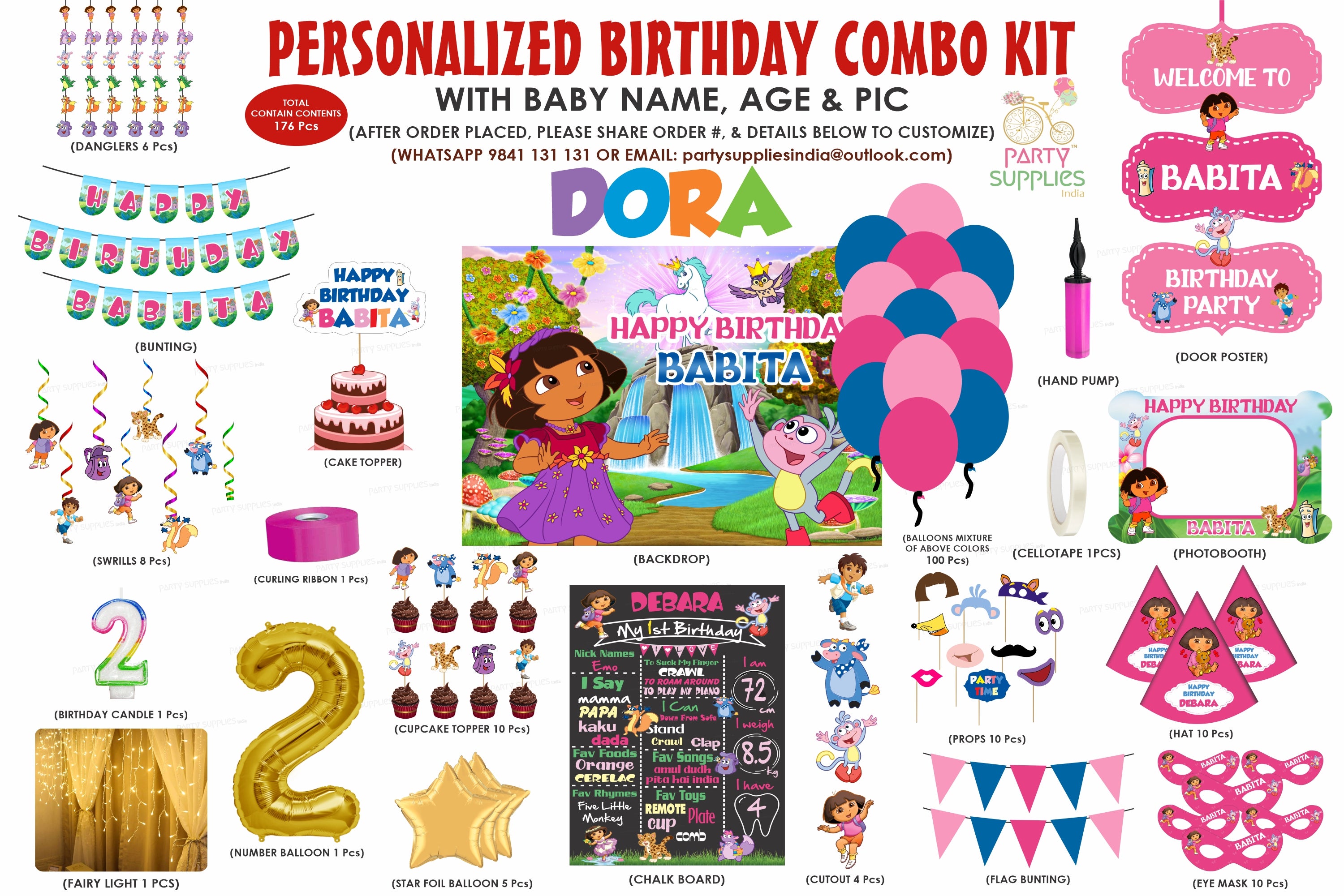 Dora The Explorer Theme Premium Kit