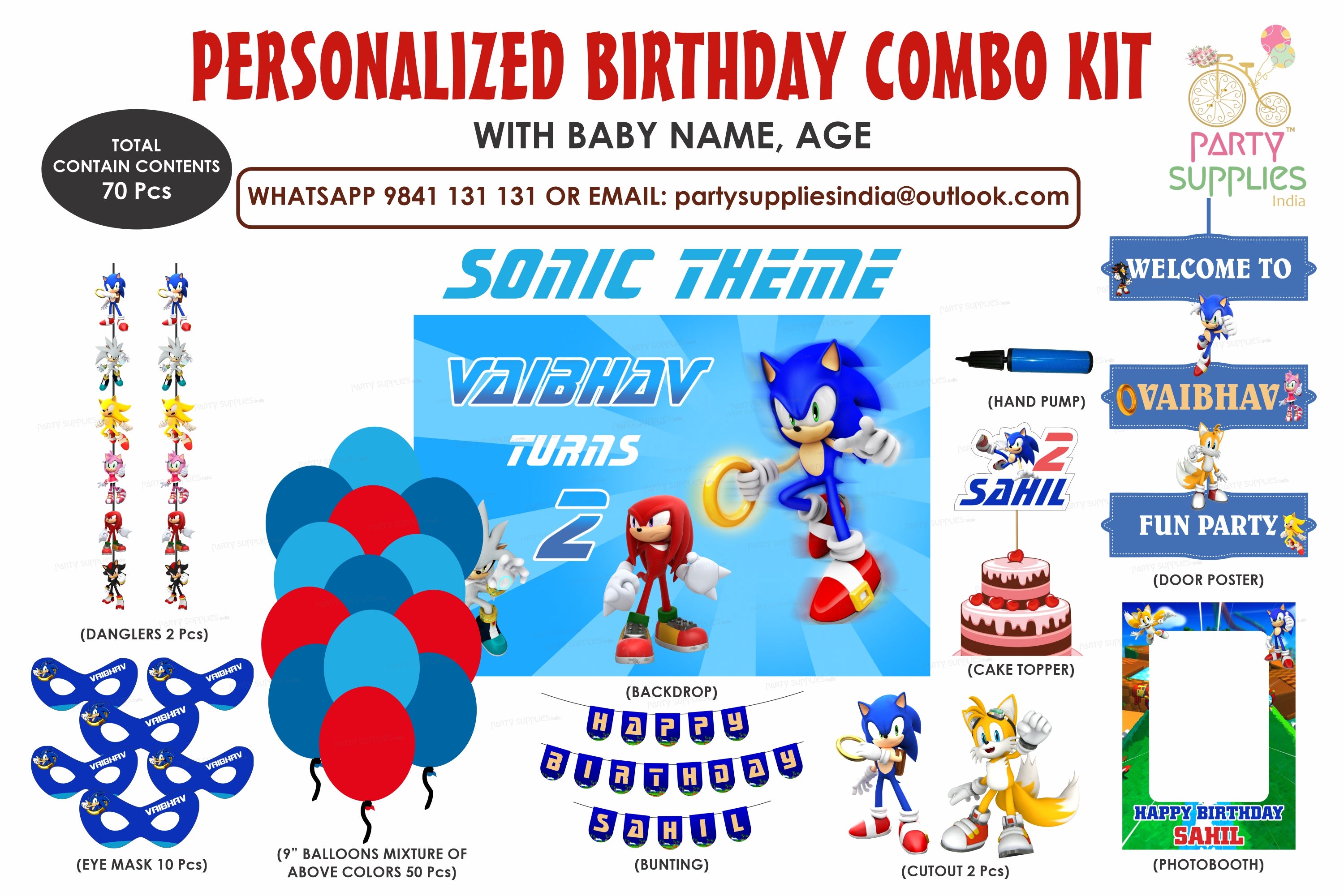 Sonic the Hedgehog Theme Exclusive Kit