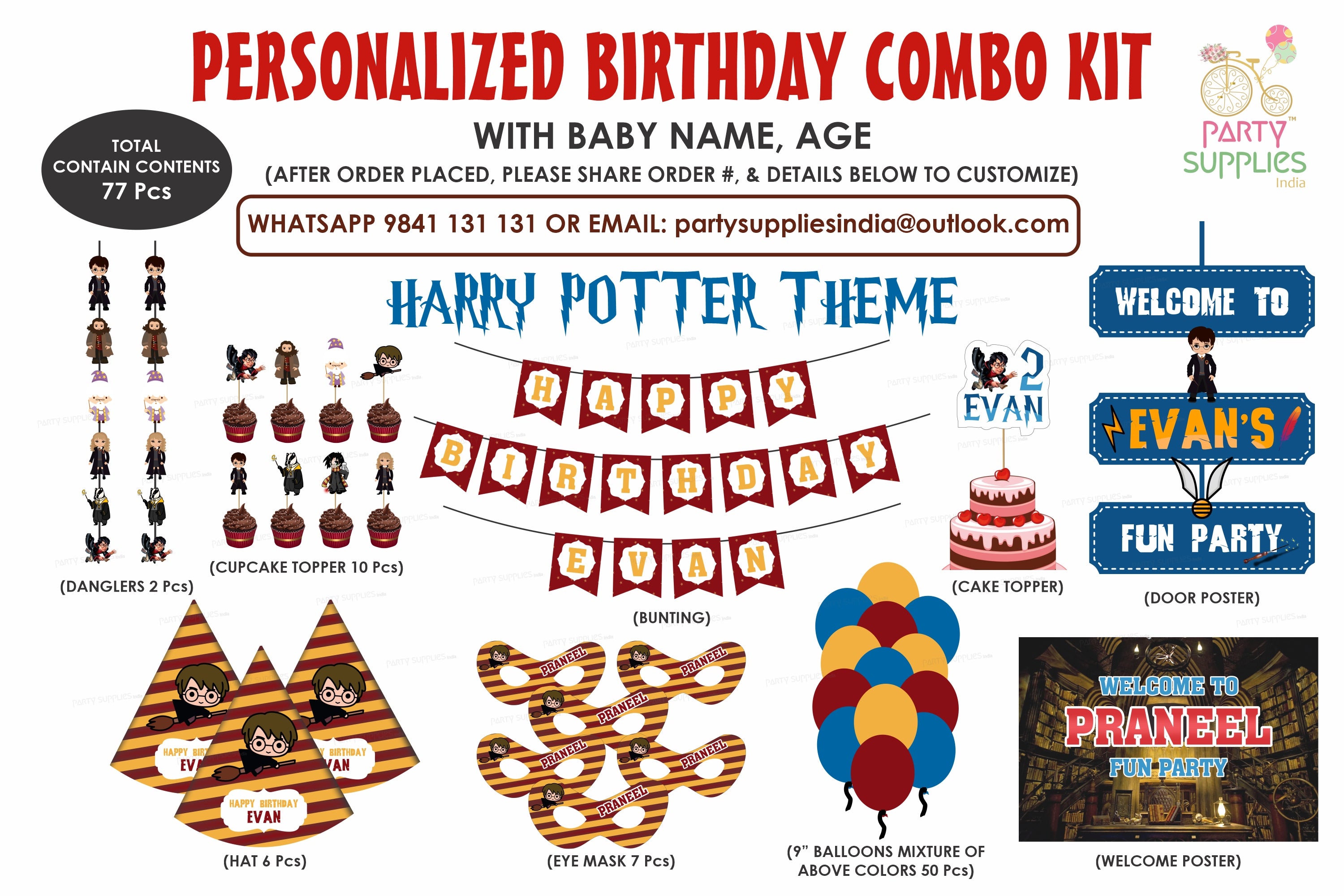 Harry Potter Theme Preferred Kit