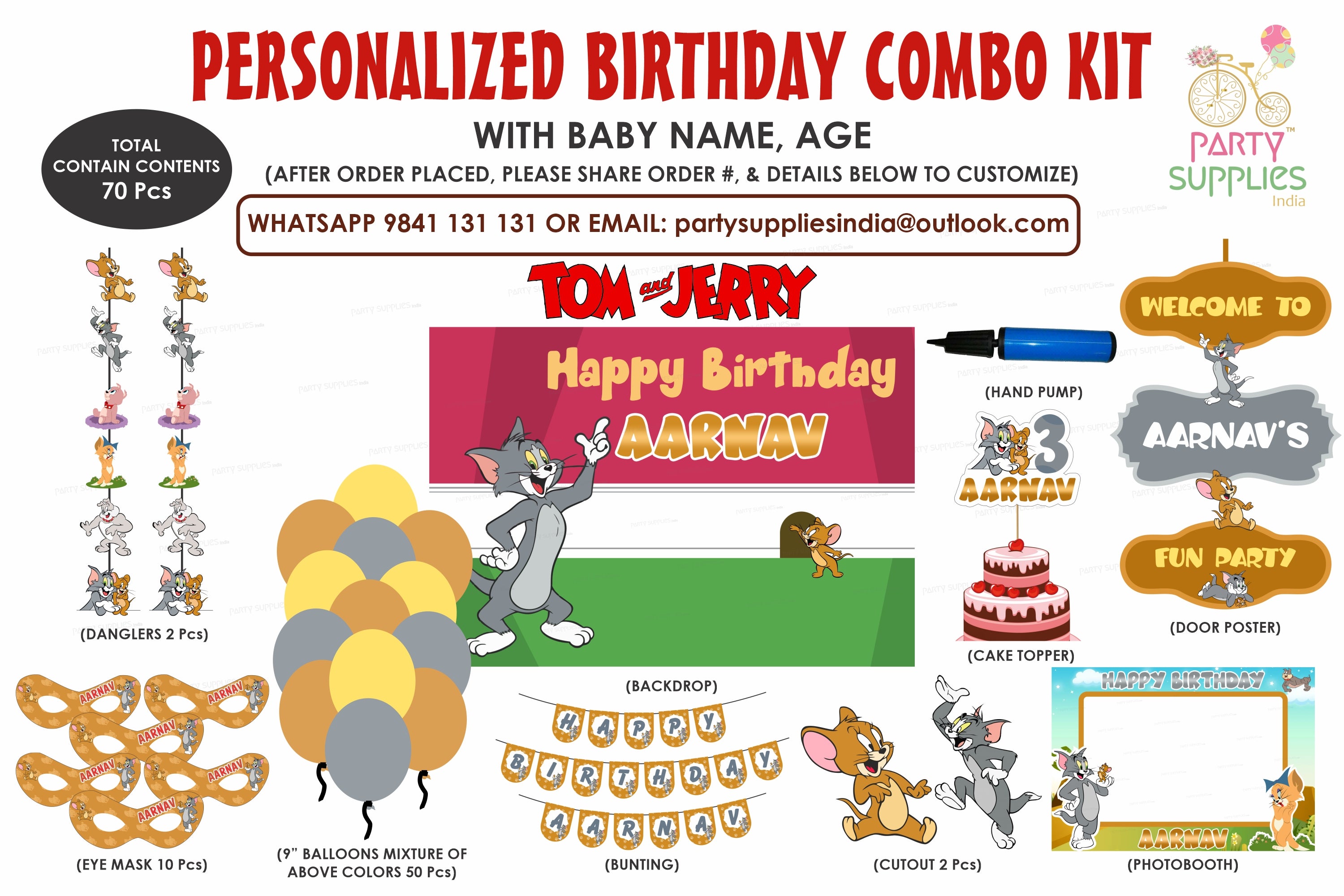 Tom & Jerry Theme Exclusive Kit