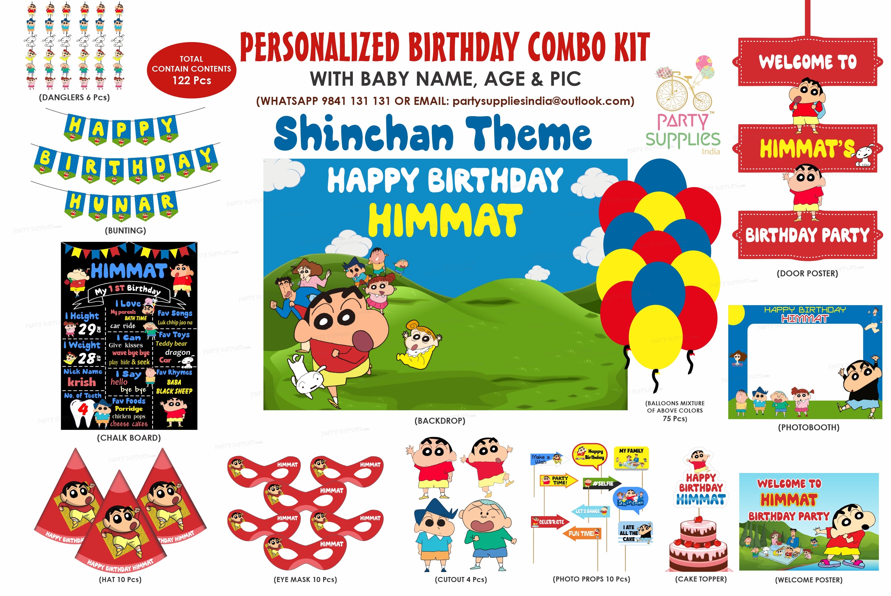 Shinchan Theme Classic Kit
