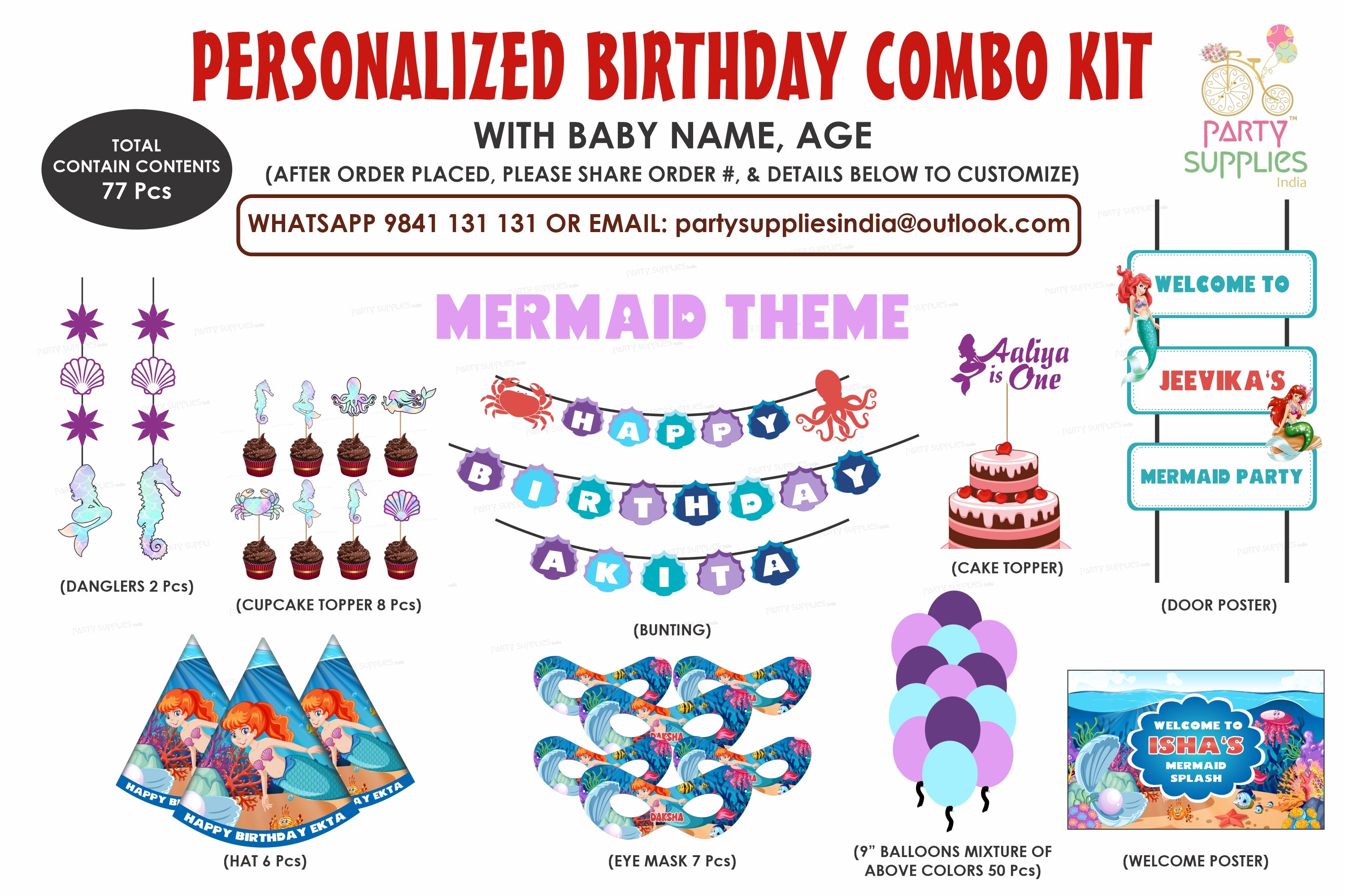 Mermaid Theme Preferred Kit