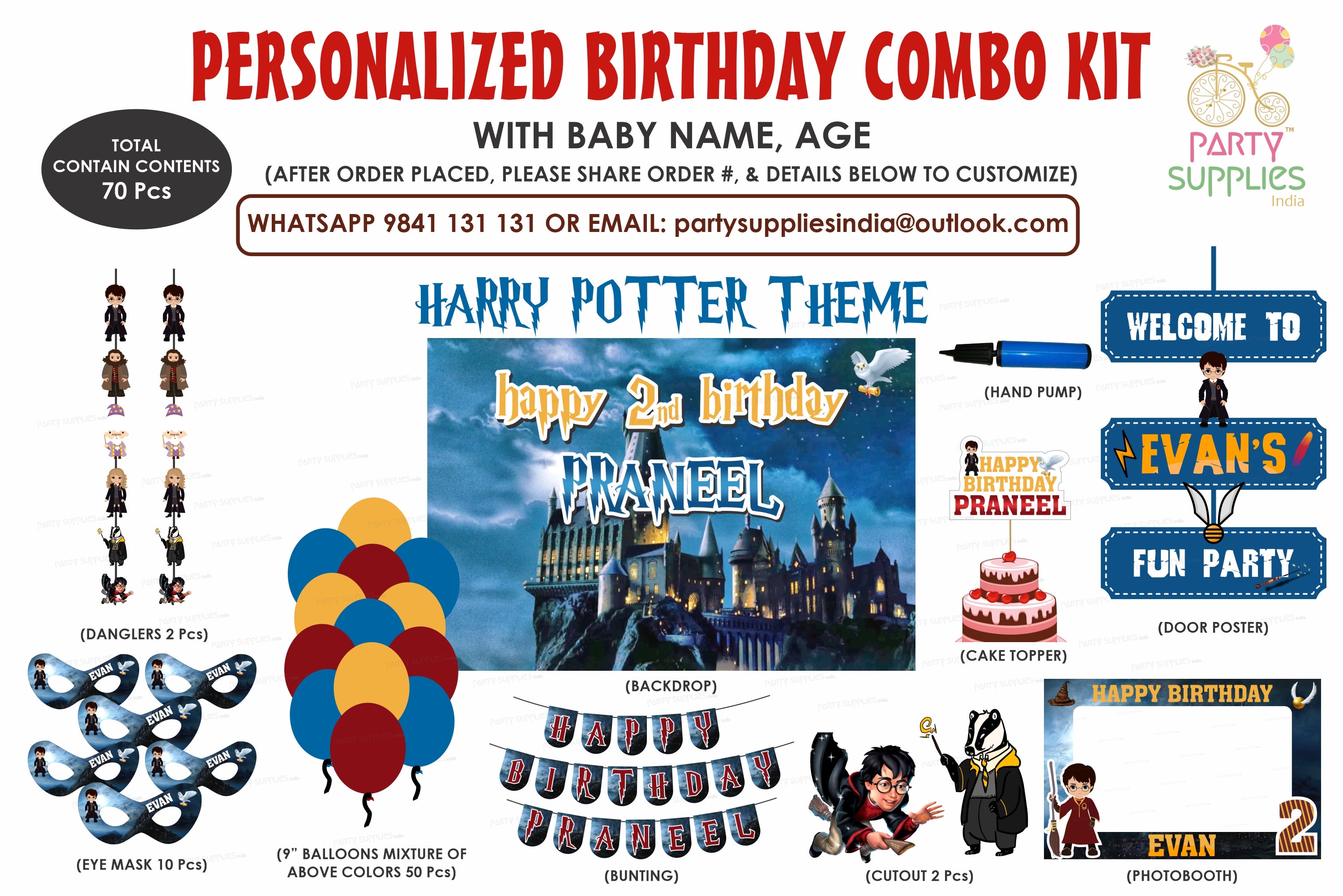 Harry Potter Theme Exclusive Kit