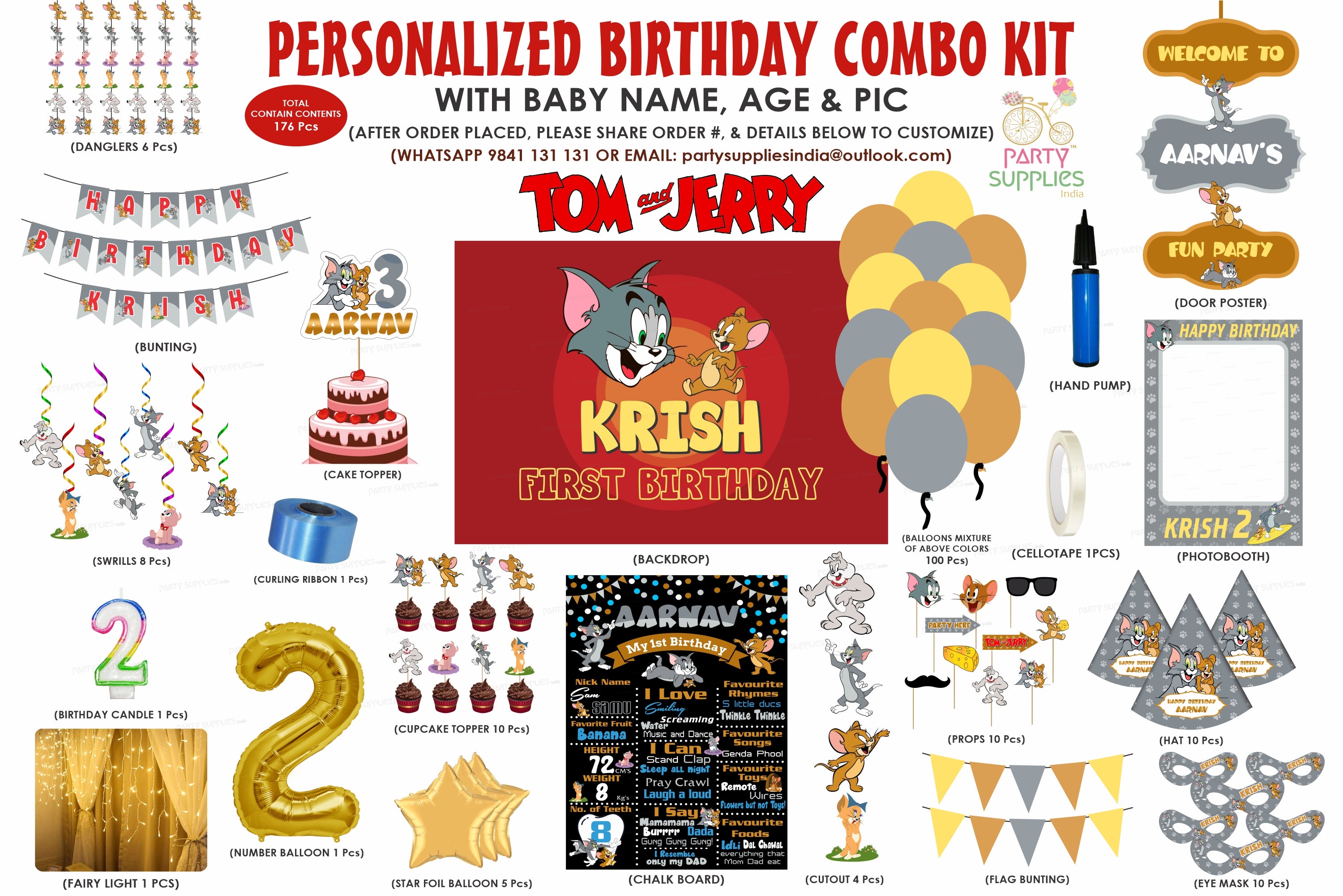 Tom & Jerry Theme Premium Kit