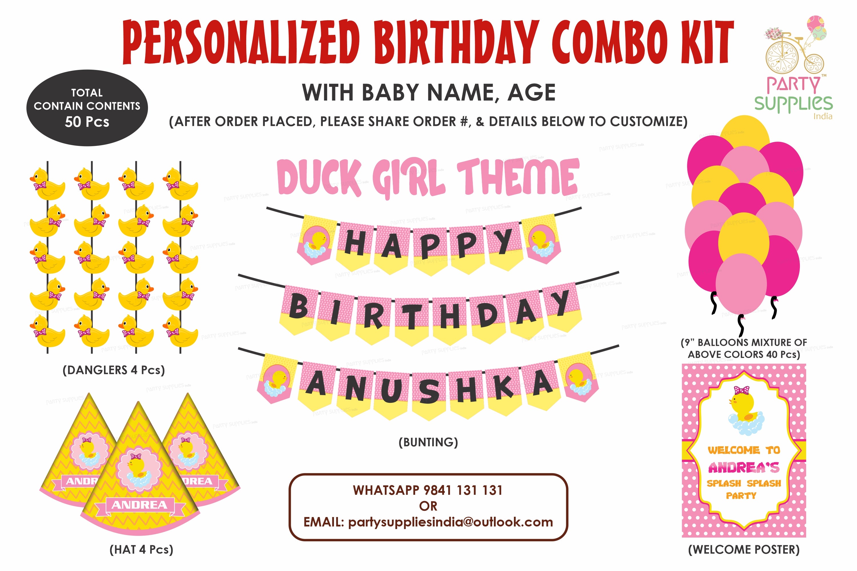 Duck Girl Theme Heritage Kit