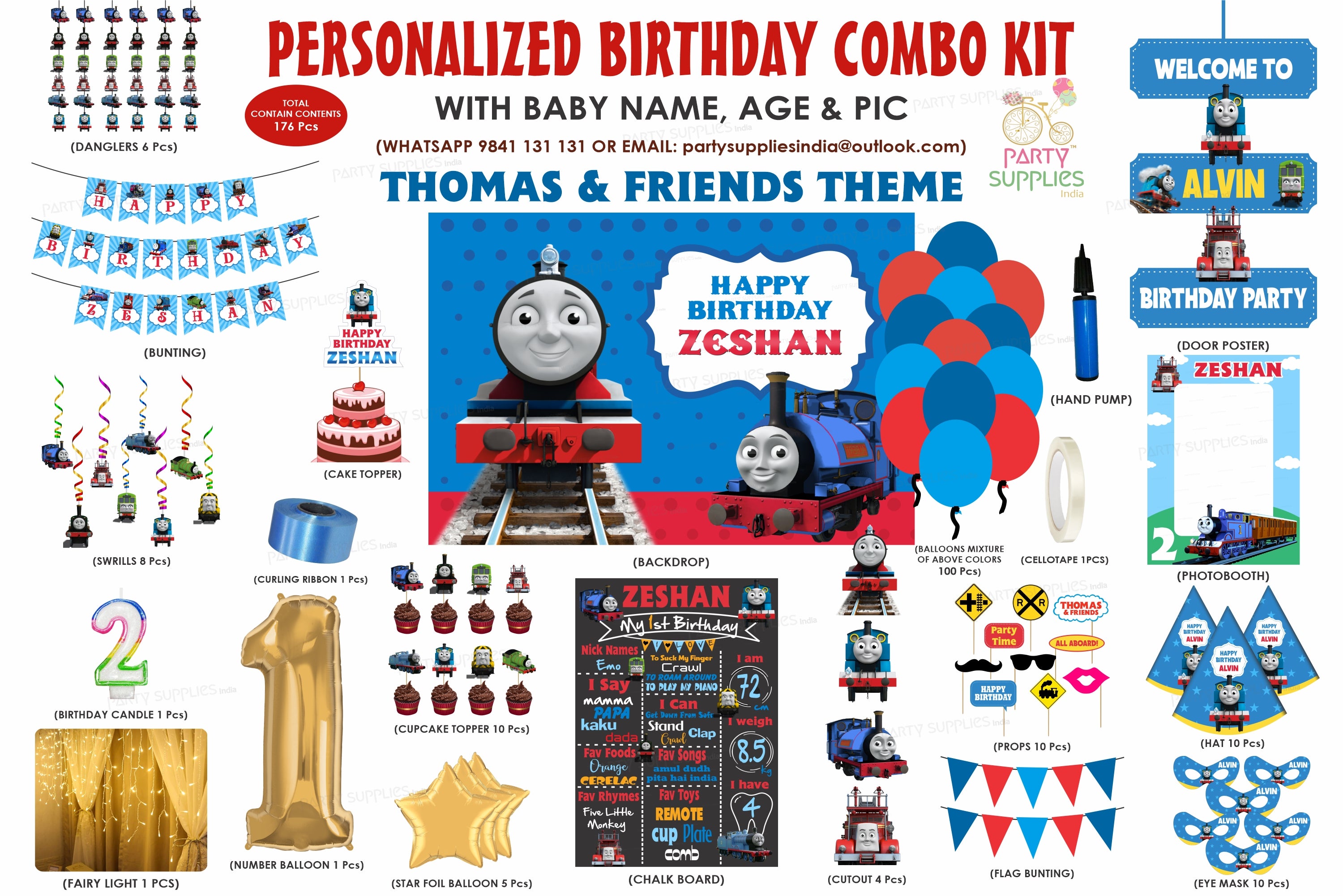 Thomas and Friends Theme Premium Kit