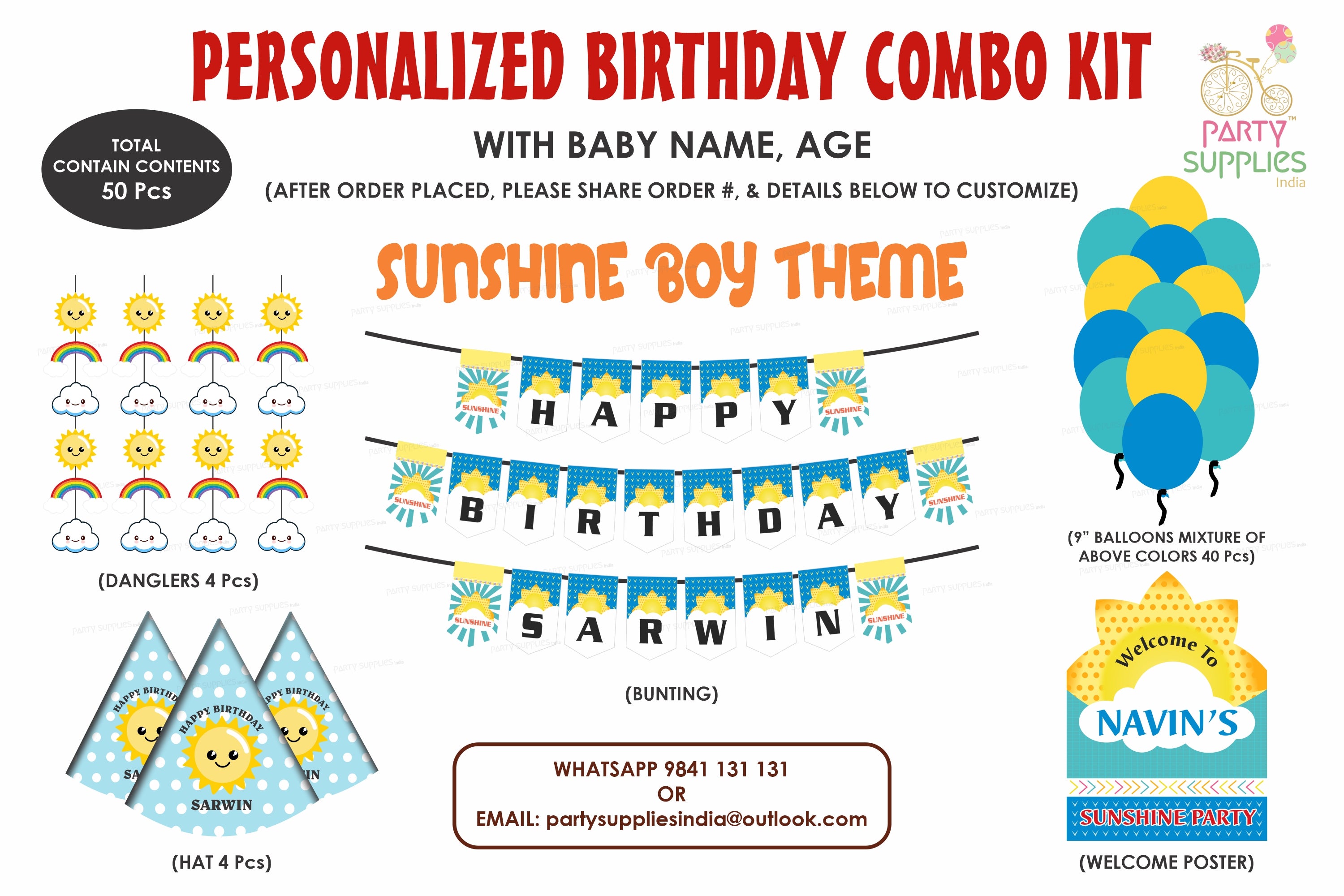 Sunshine Boy Theme Heritage Kit