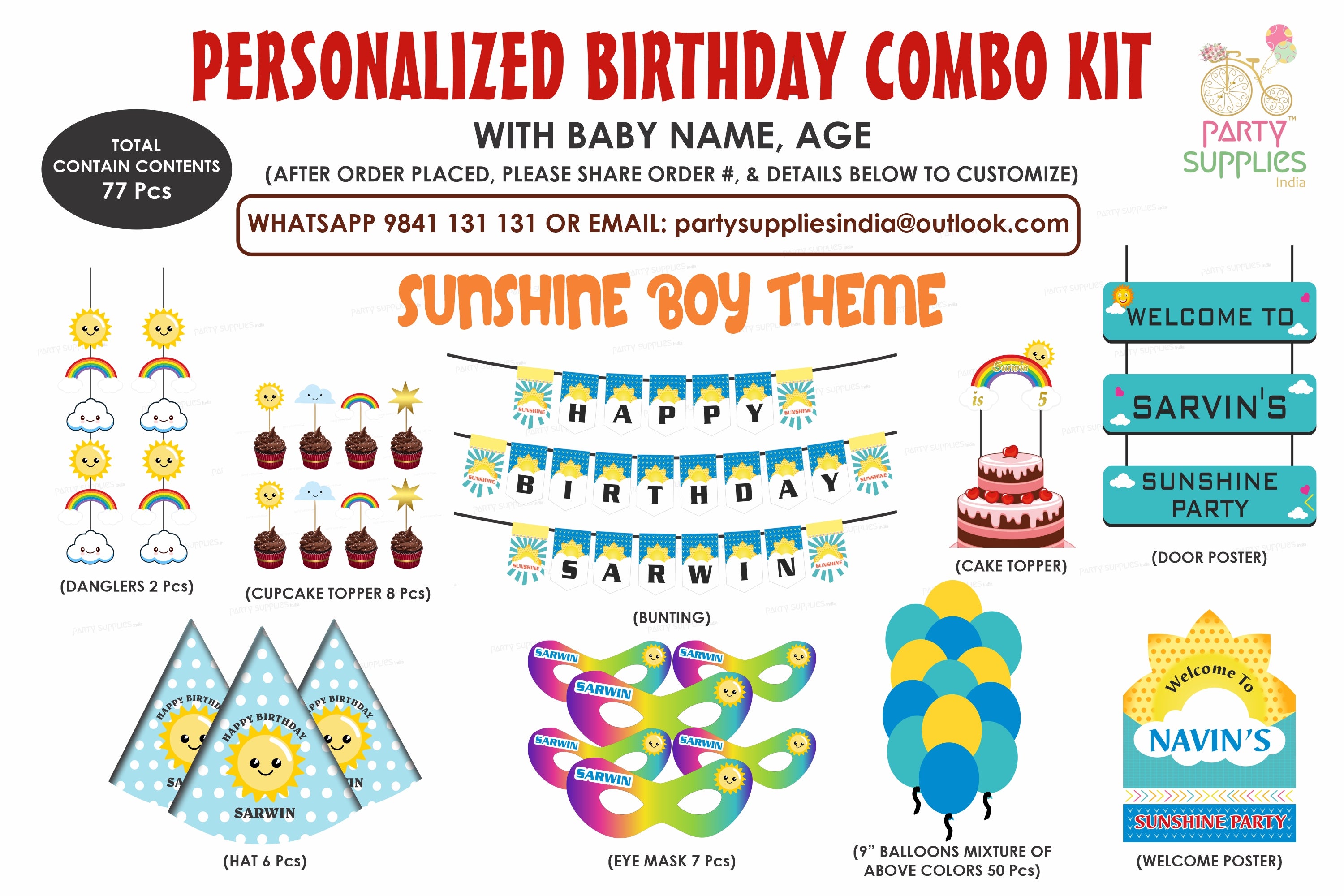 Sunshine Boy Theme Preferred Kit