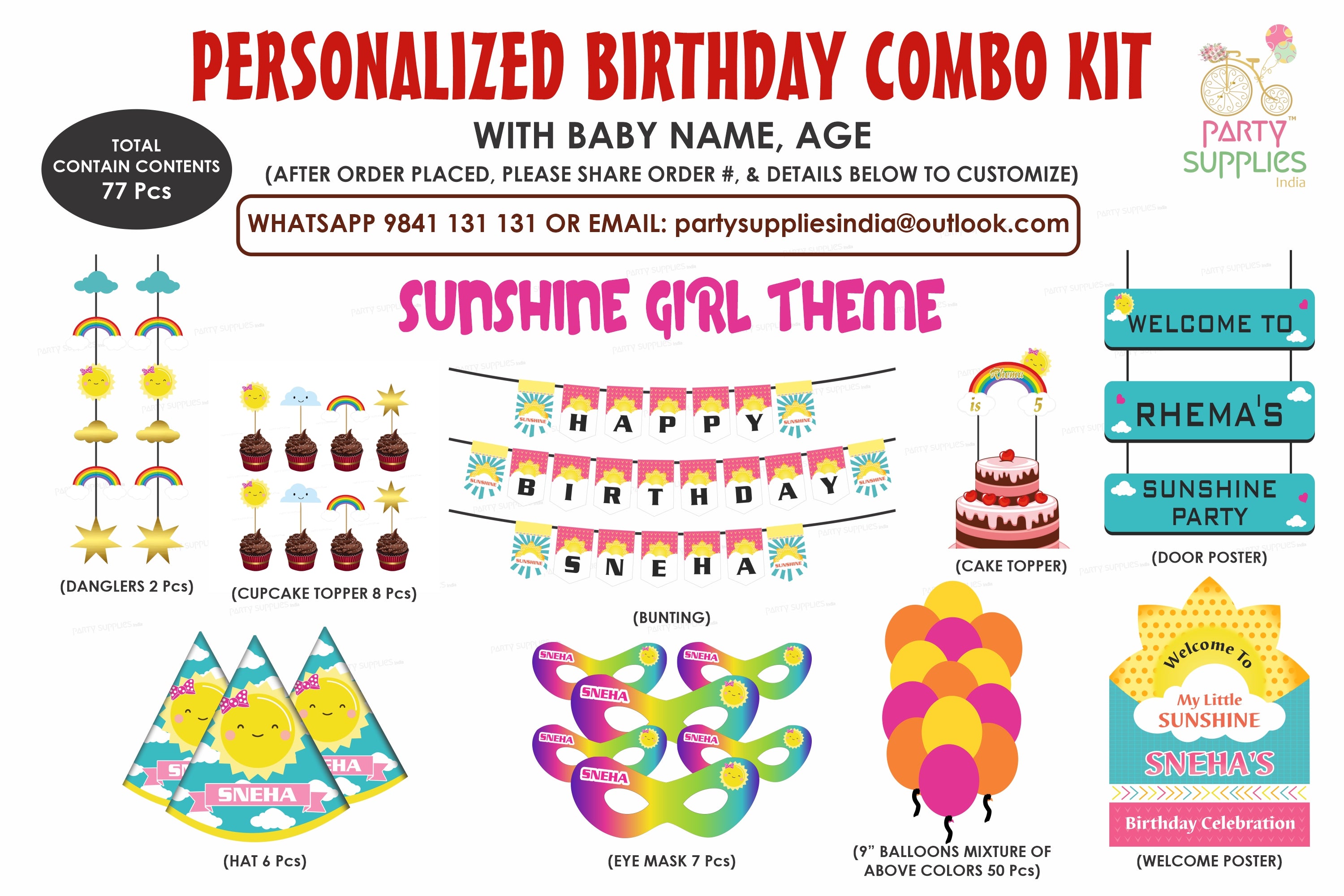 Sunshine Girl Theme Preferred Kit