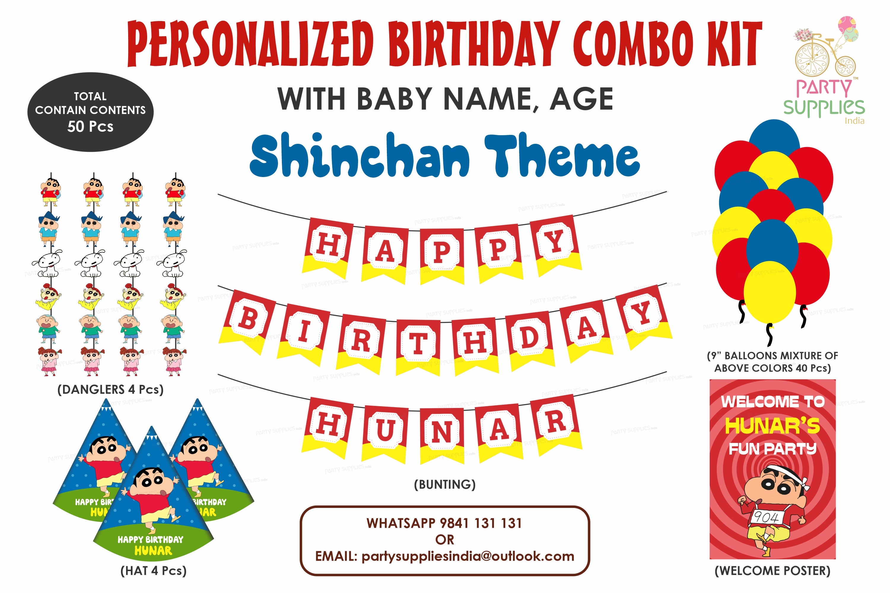 Shinchan Theme Heritage Kit