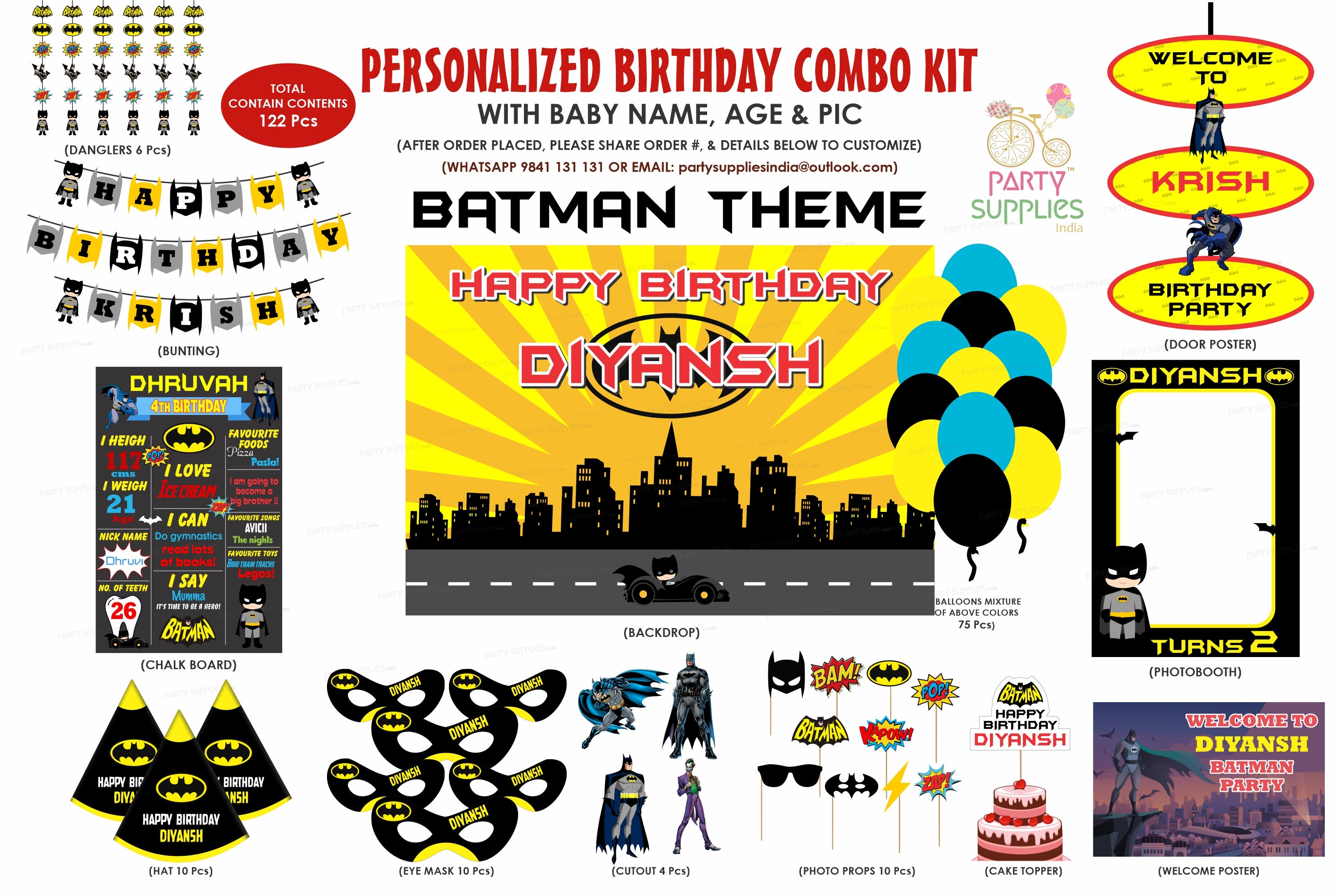 Batman Theme Classic Combo Kit
